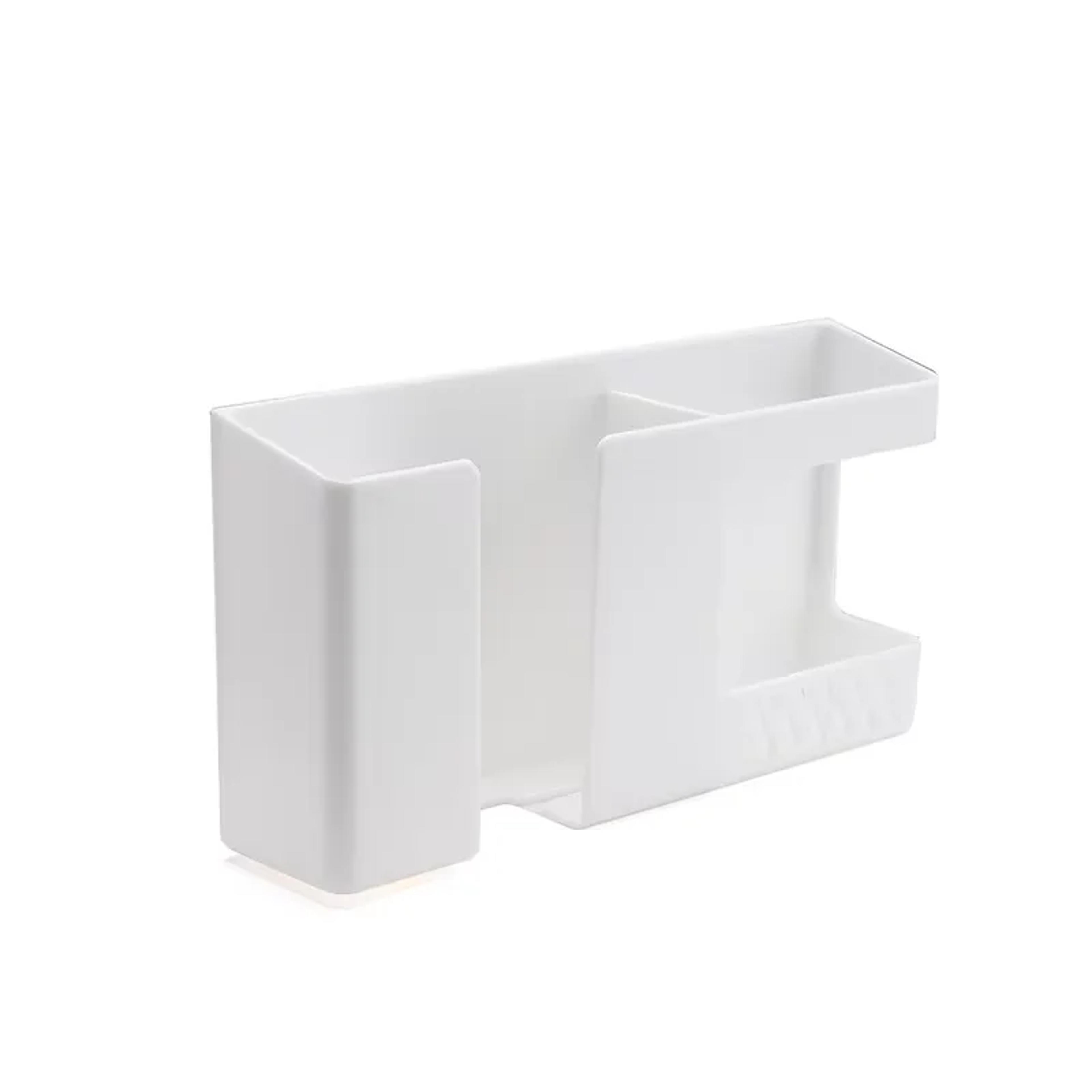 no drill wall mounted remote control holder and phone charging organizer