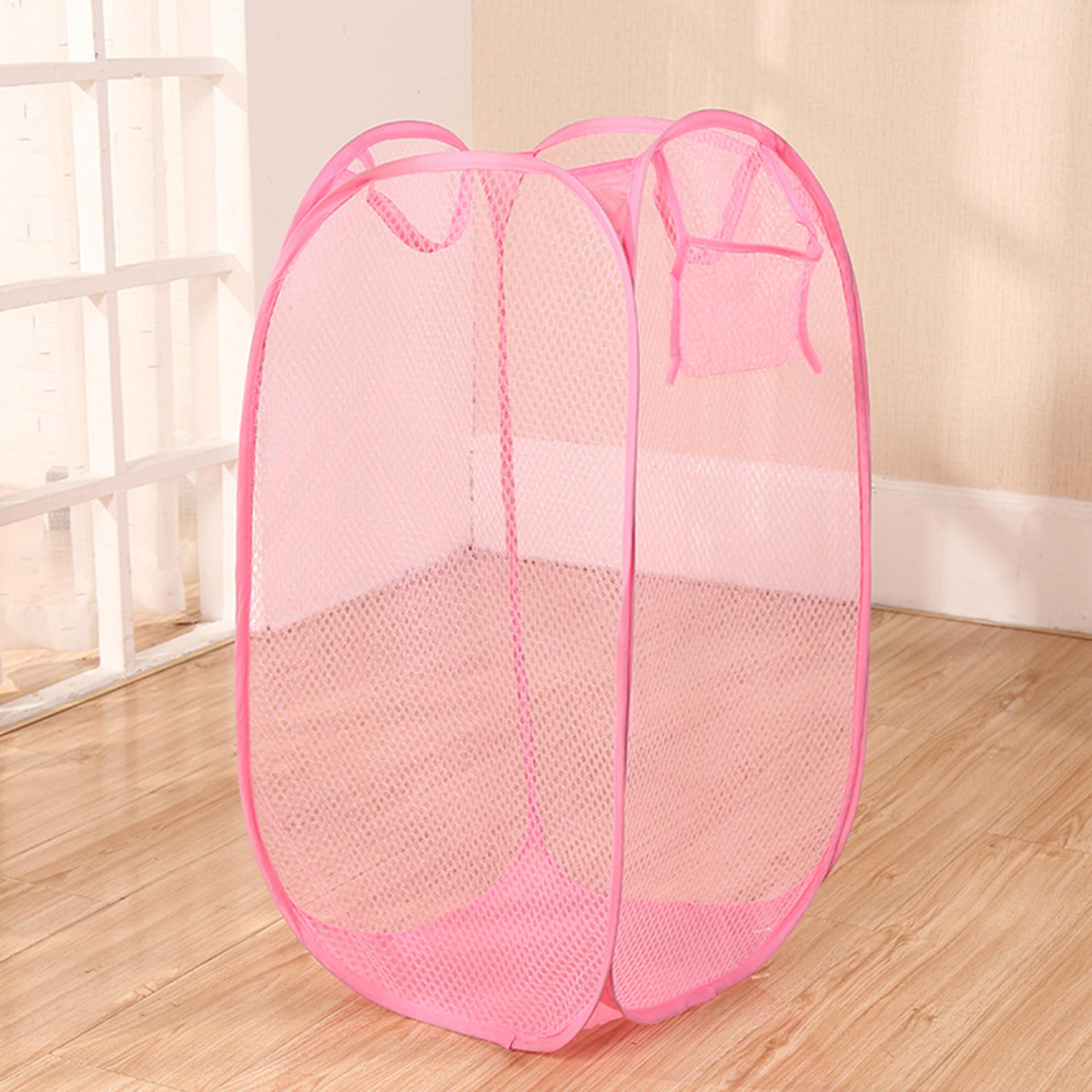 breathable mesh laundry hamper large foldable laundry basket