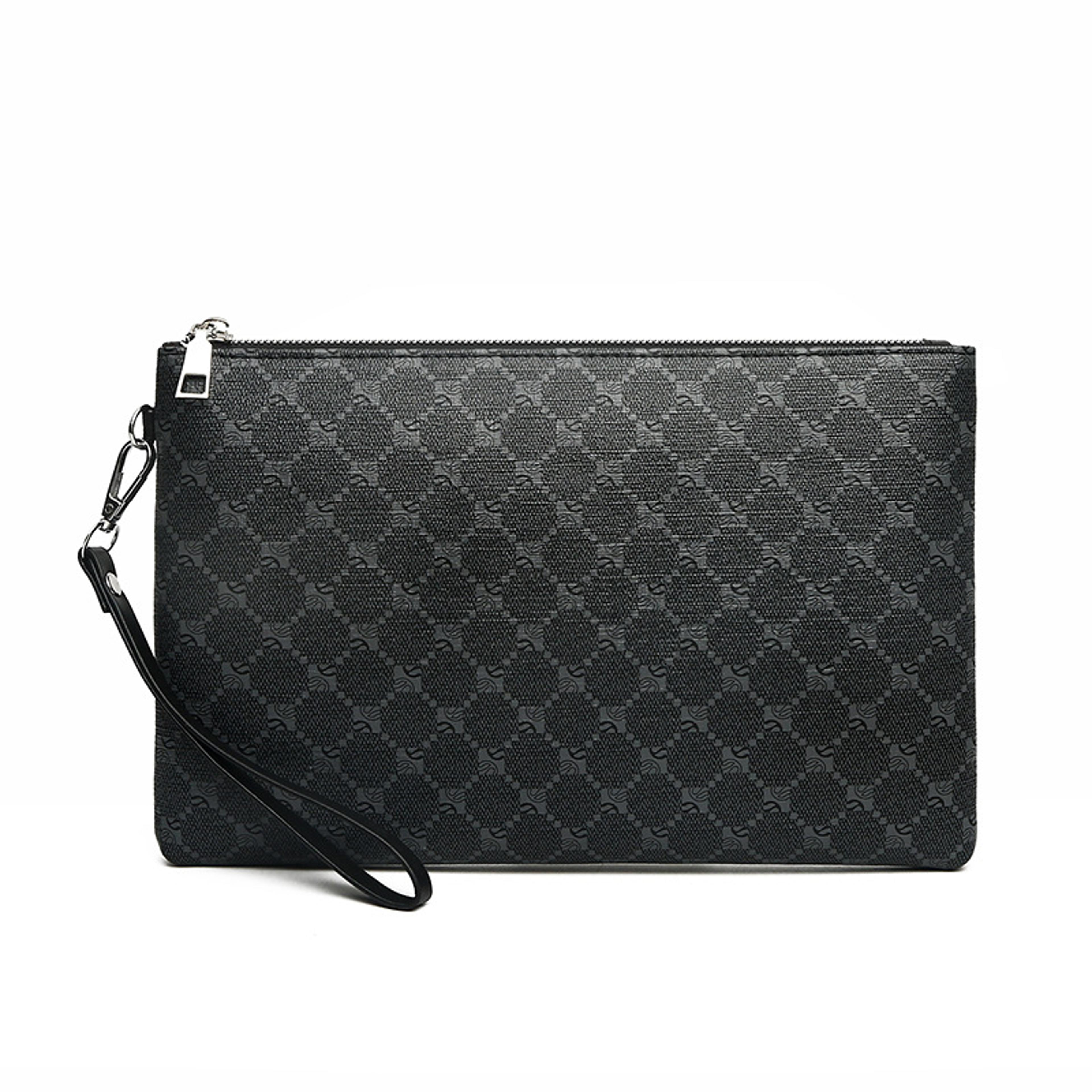 slim mens leather messenger bag lightweight crossbody phone bag for business and travel