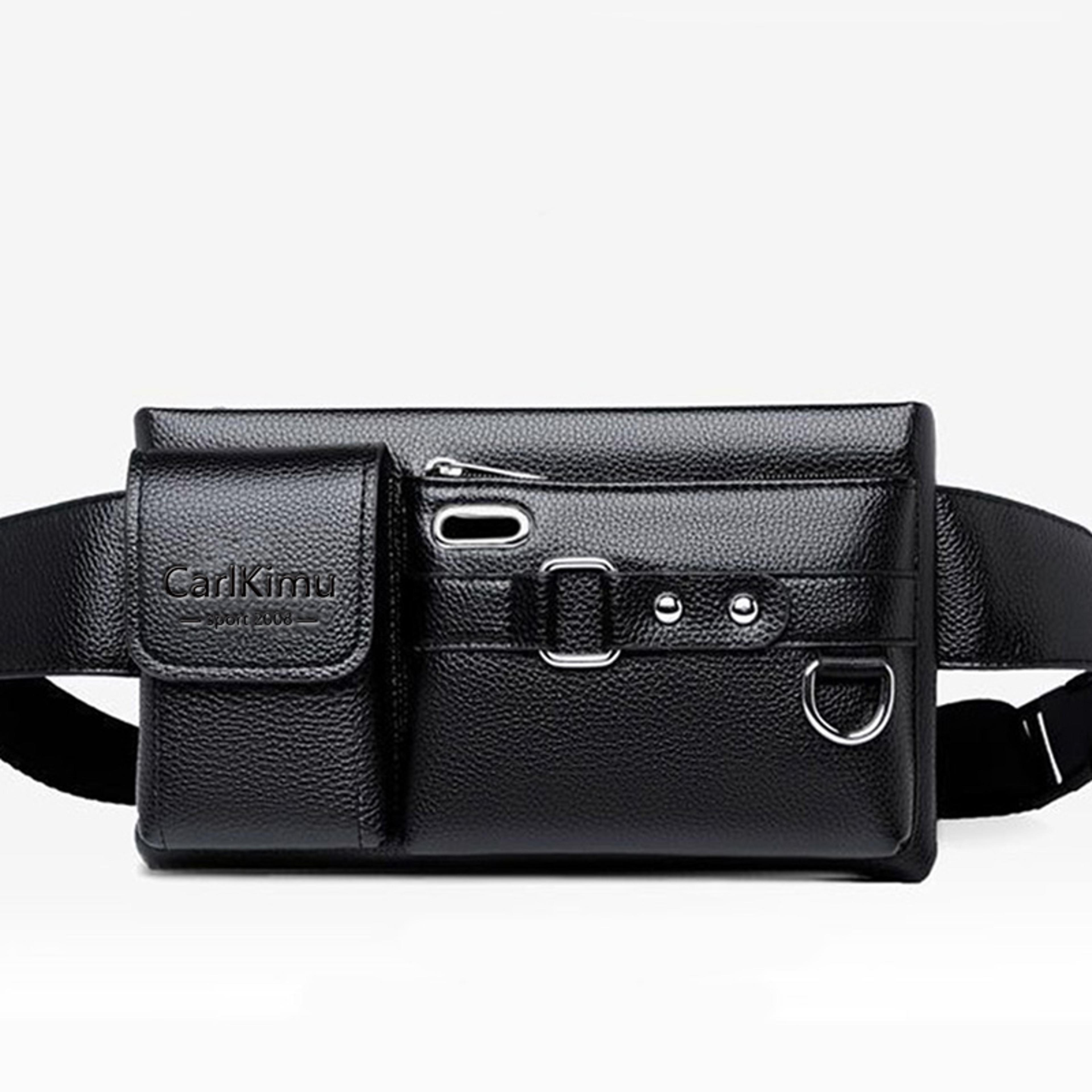 active carry large capacity crossbody sling bag for running, travel & everyday essentials