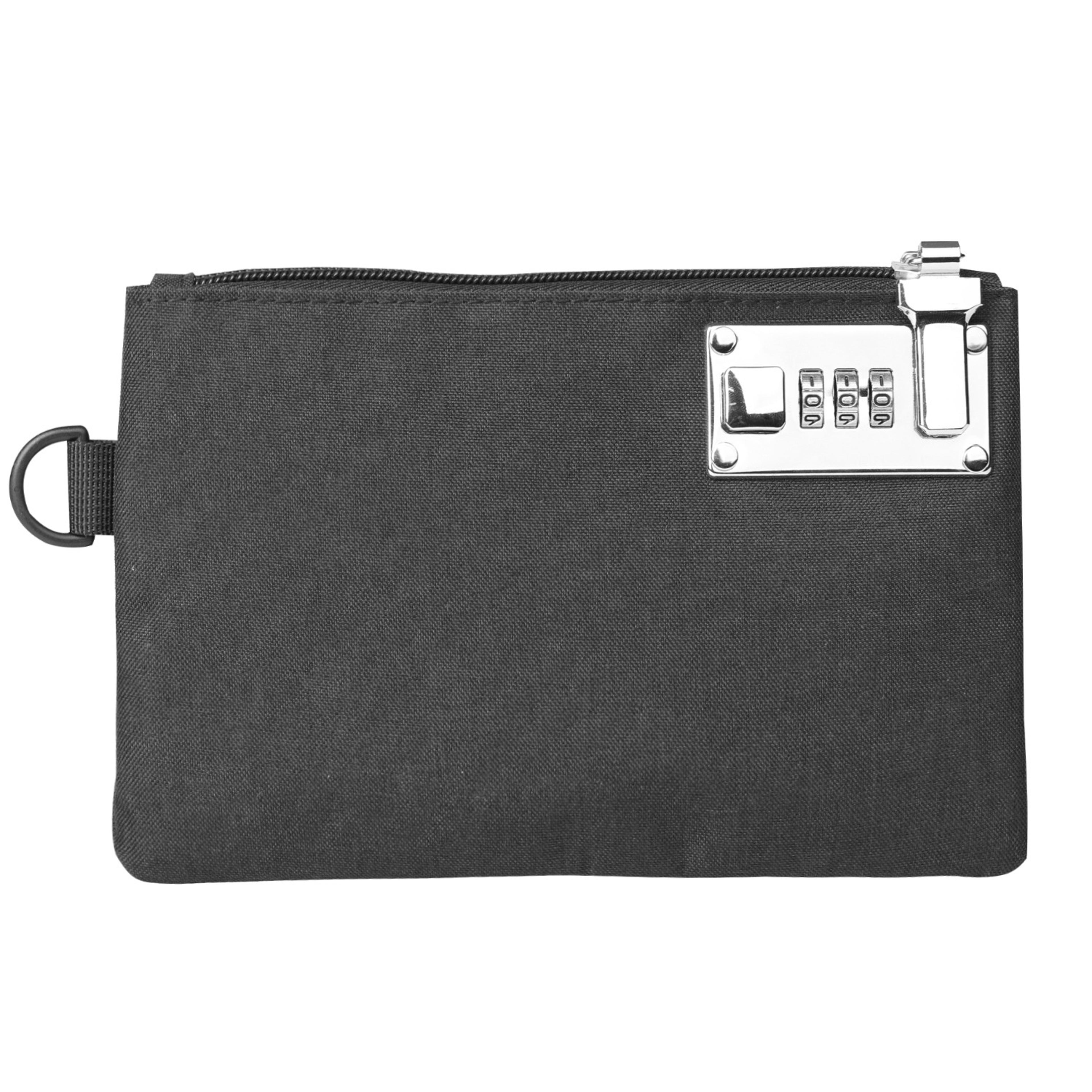 secure lockable money bag for cash, cards and passports
