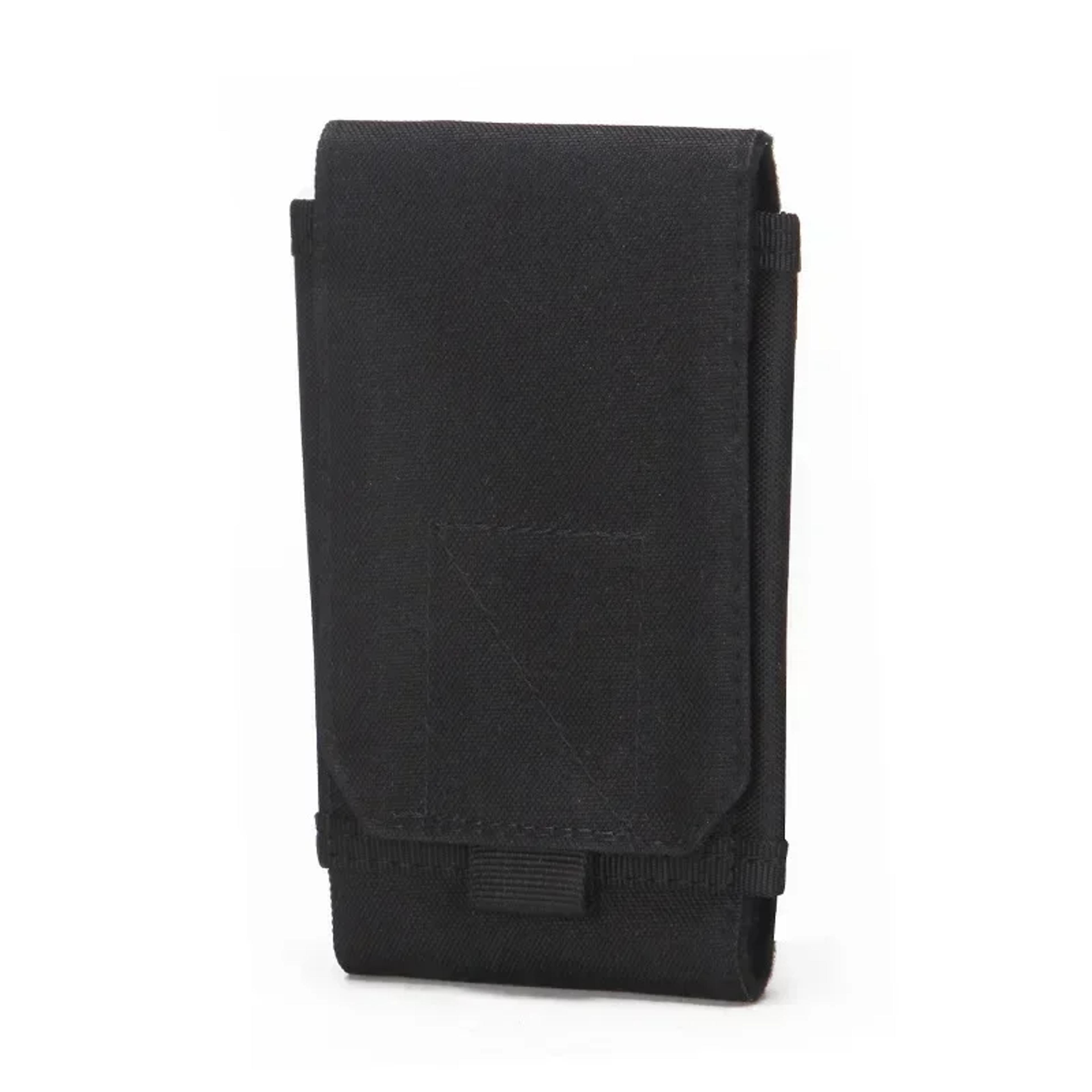 camo tactical phone pouch waterproof nylon belt case for outdoor edc