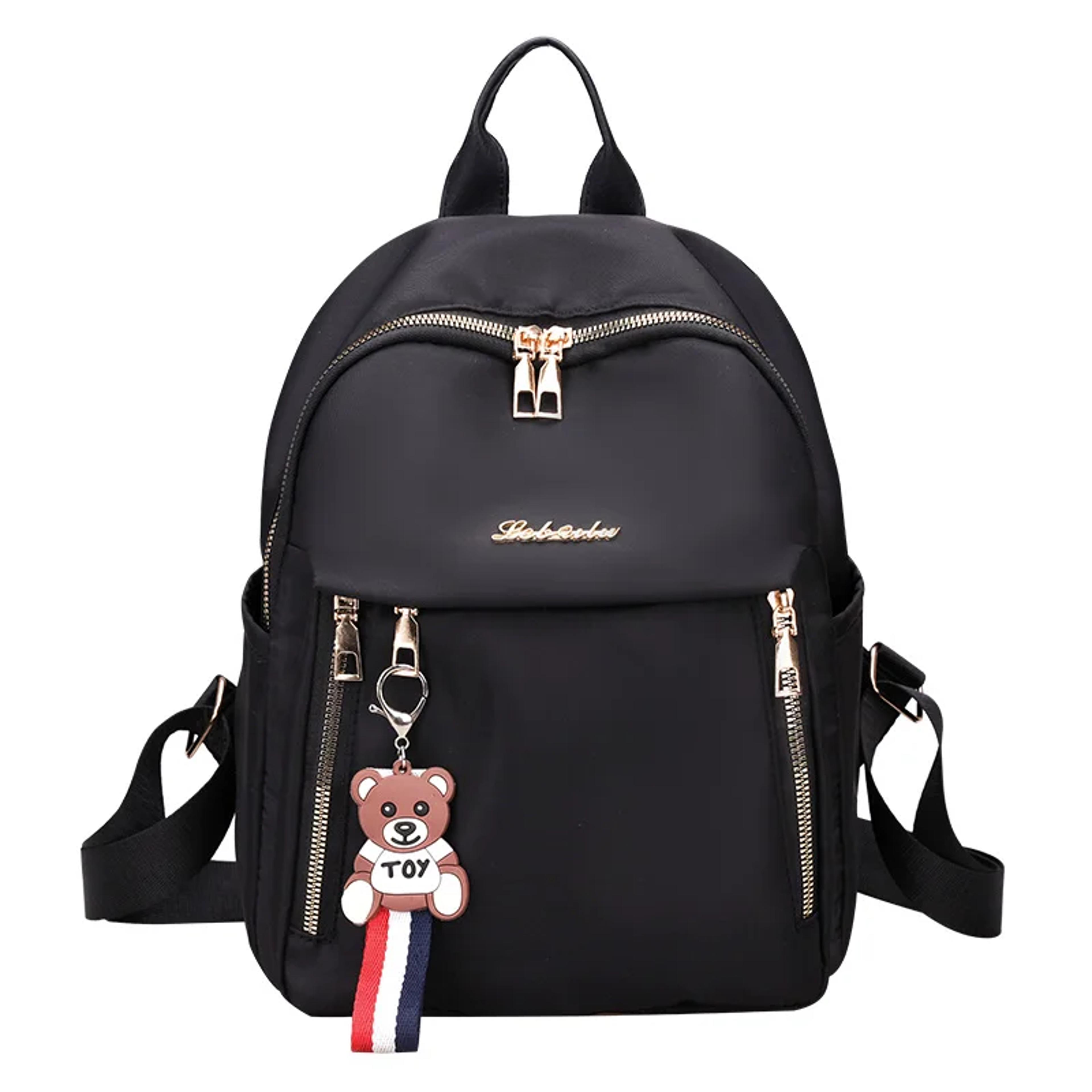 womens waterproof nylon backpack lightweight large capacity backpack for travel, work & everyday use