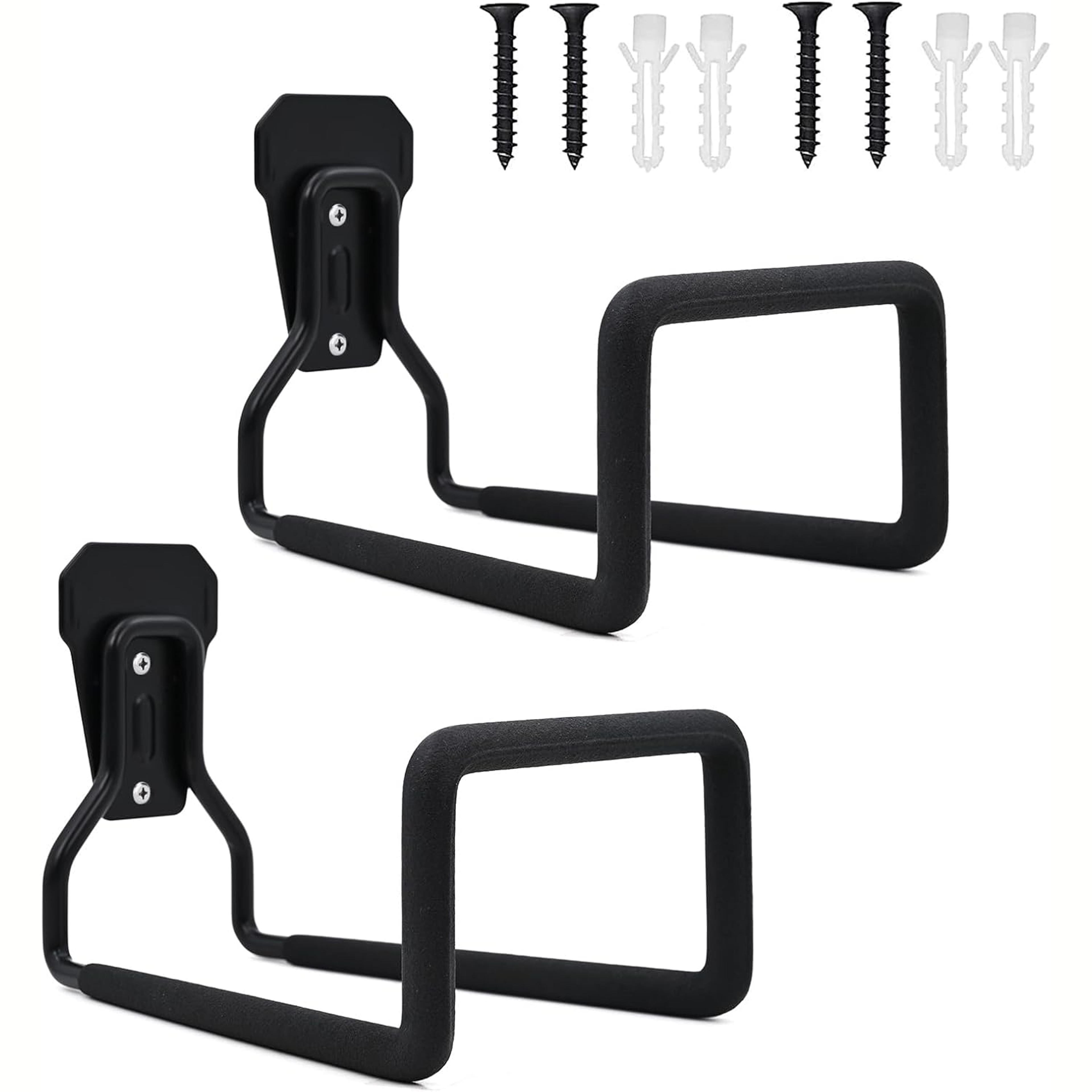 heavy duty garden hose holder wall mount durable metal hose hanger for neat storage