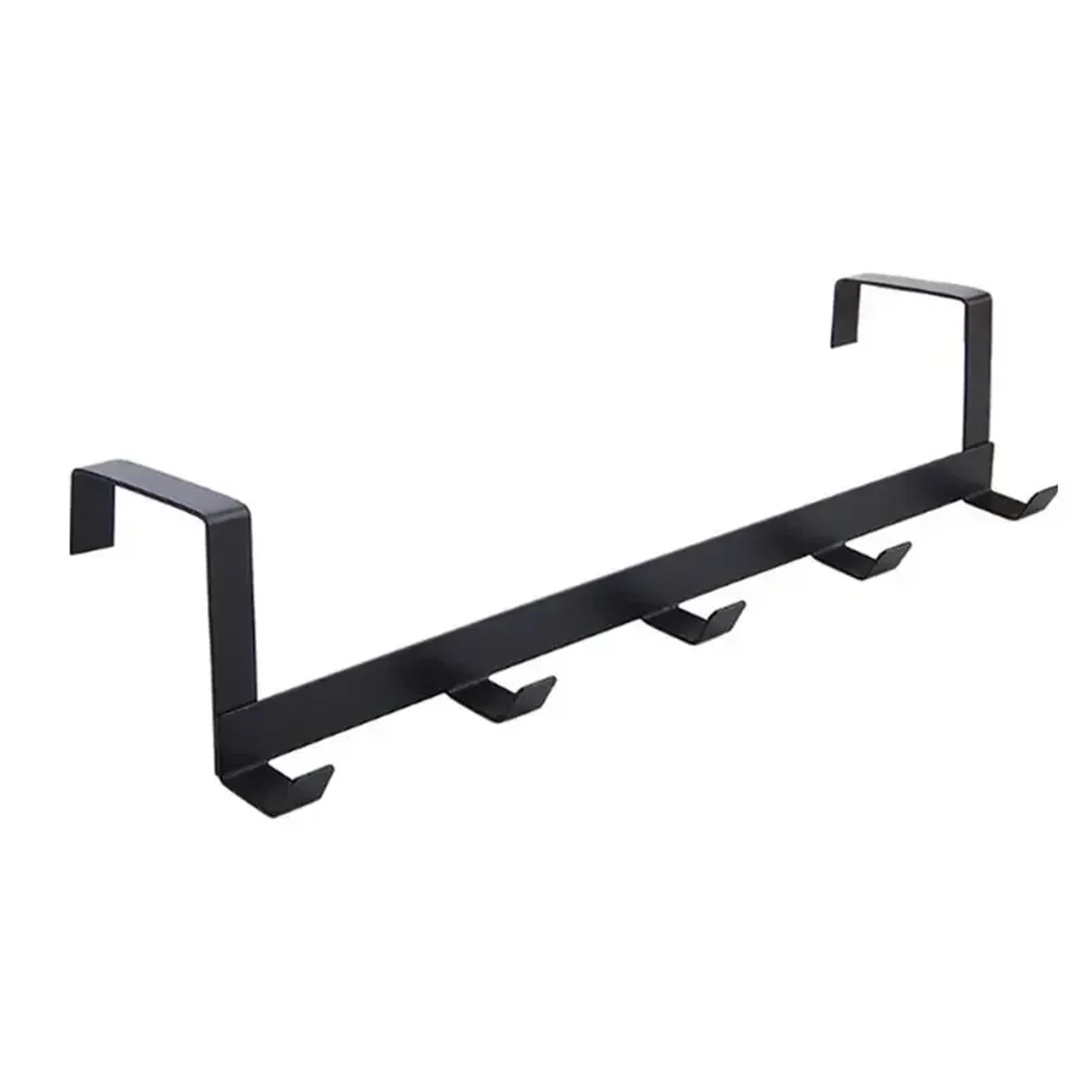 over the door hooks rack no drill space saving organizer for clothes, towels and bags