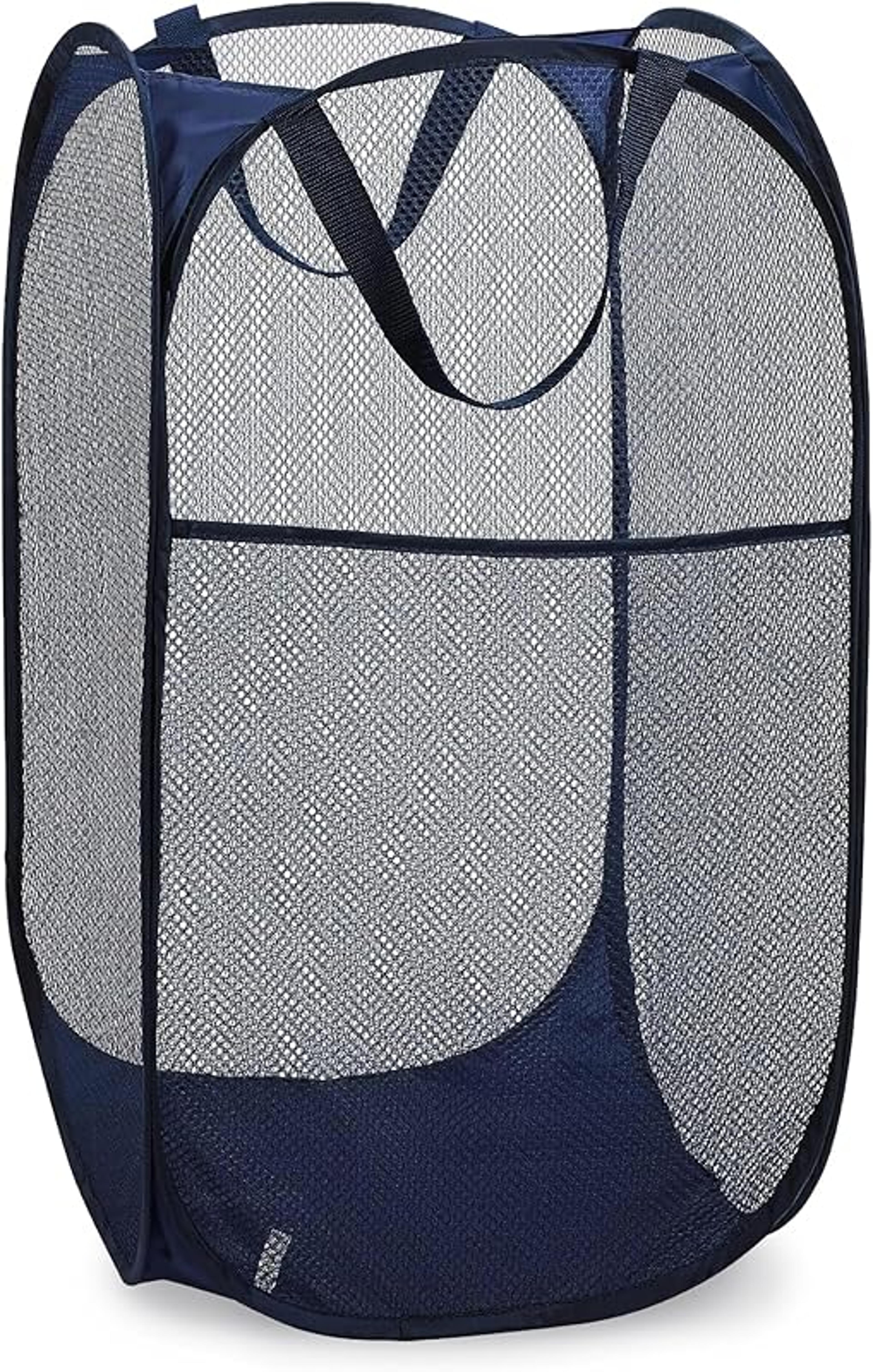 pop up mesh laundry hamper foldable laundry basket with carry handles