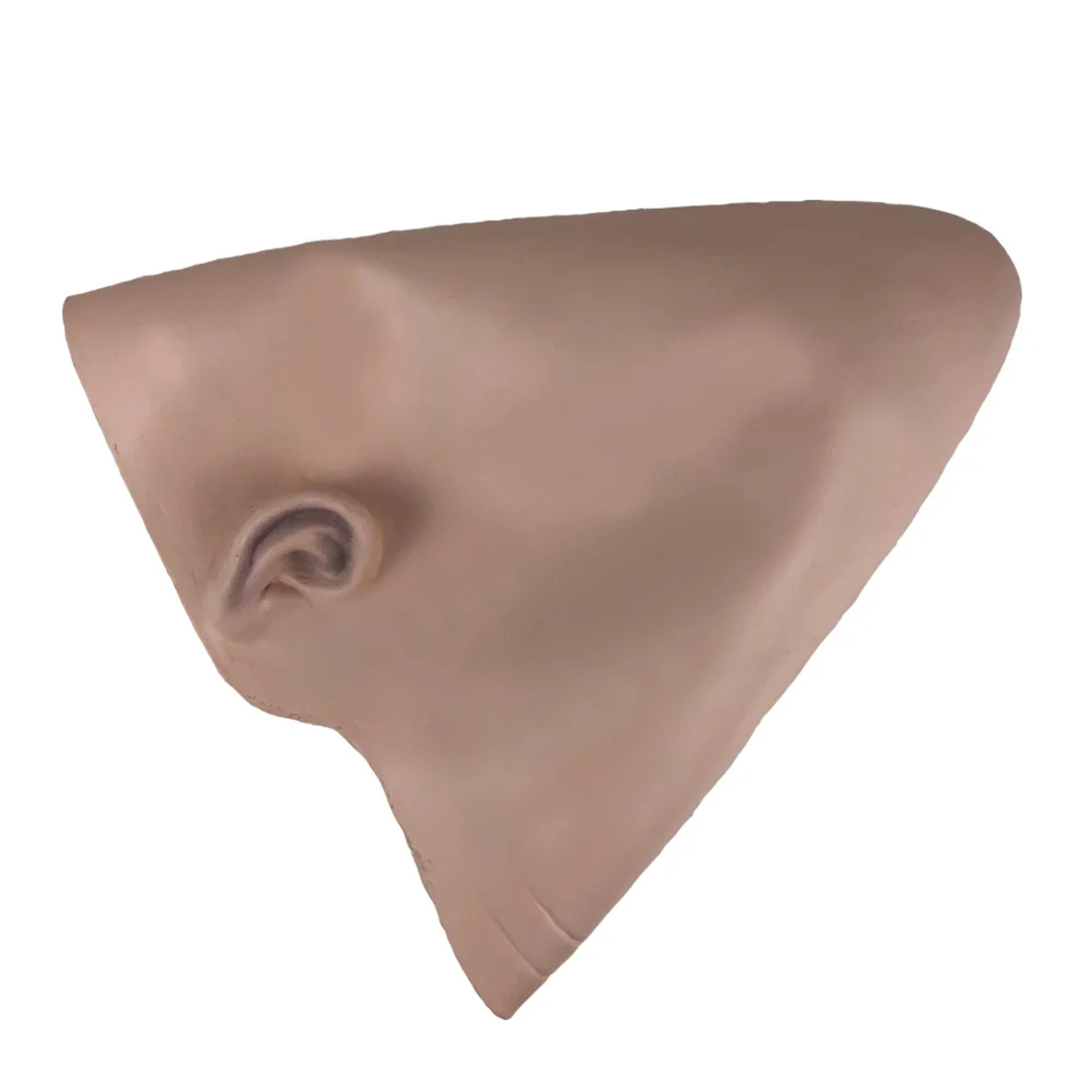 conehead alien latex mask for halloween cosplay and funny party costumes