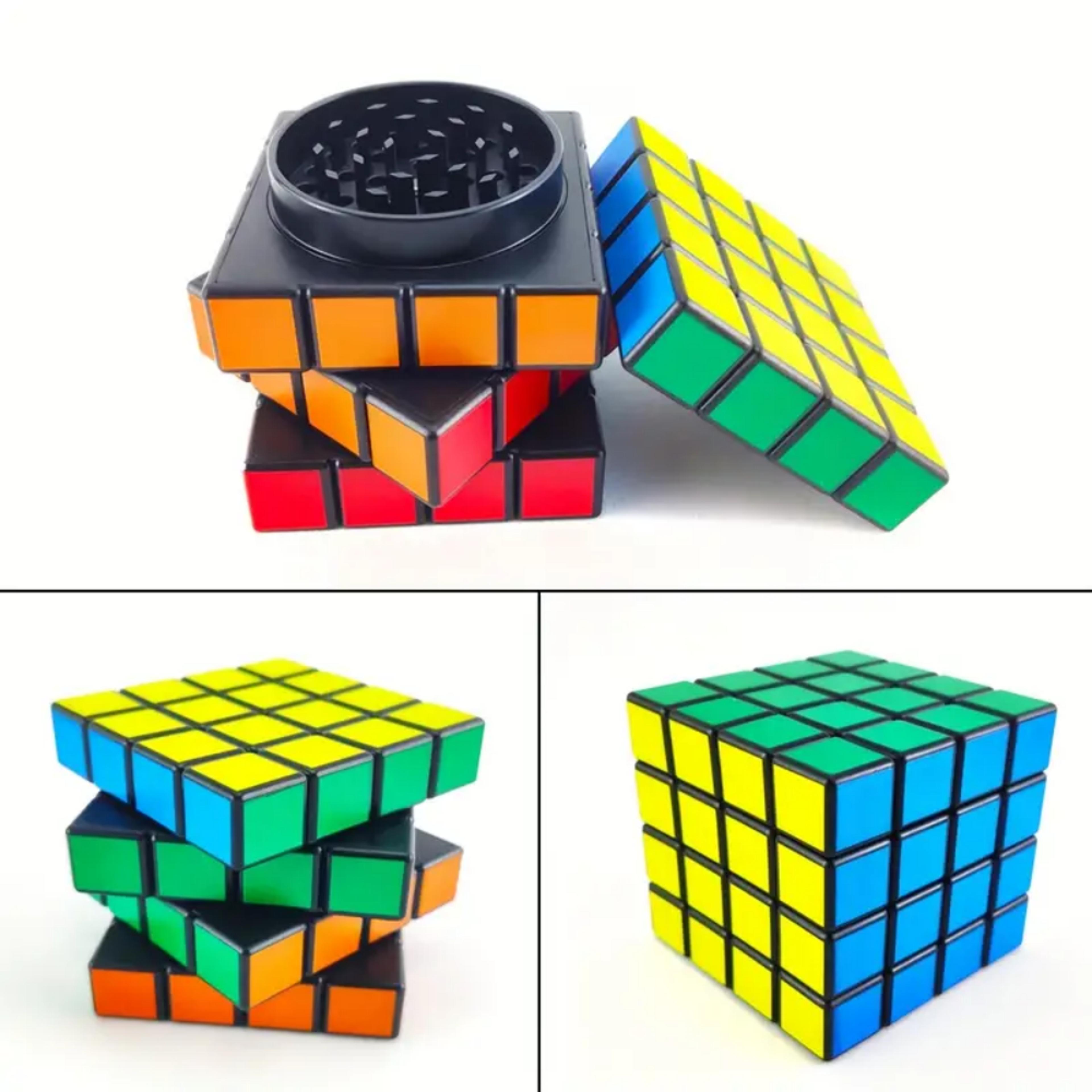 magic cube layer grinder magnetic herb and spice grinder