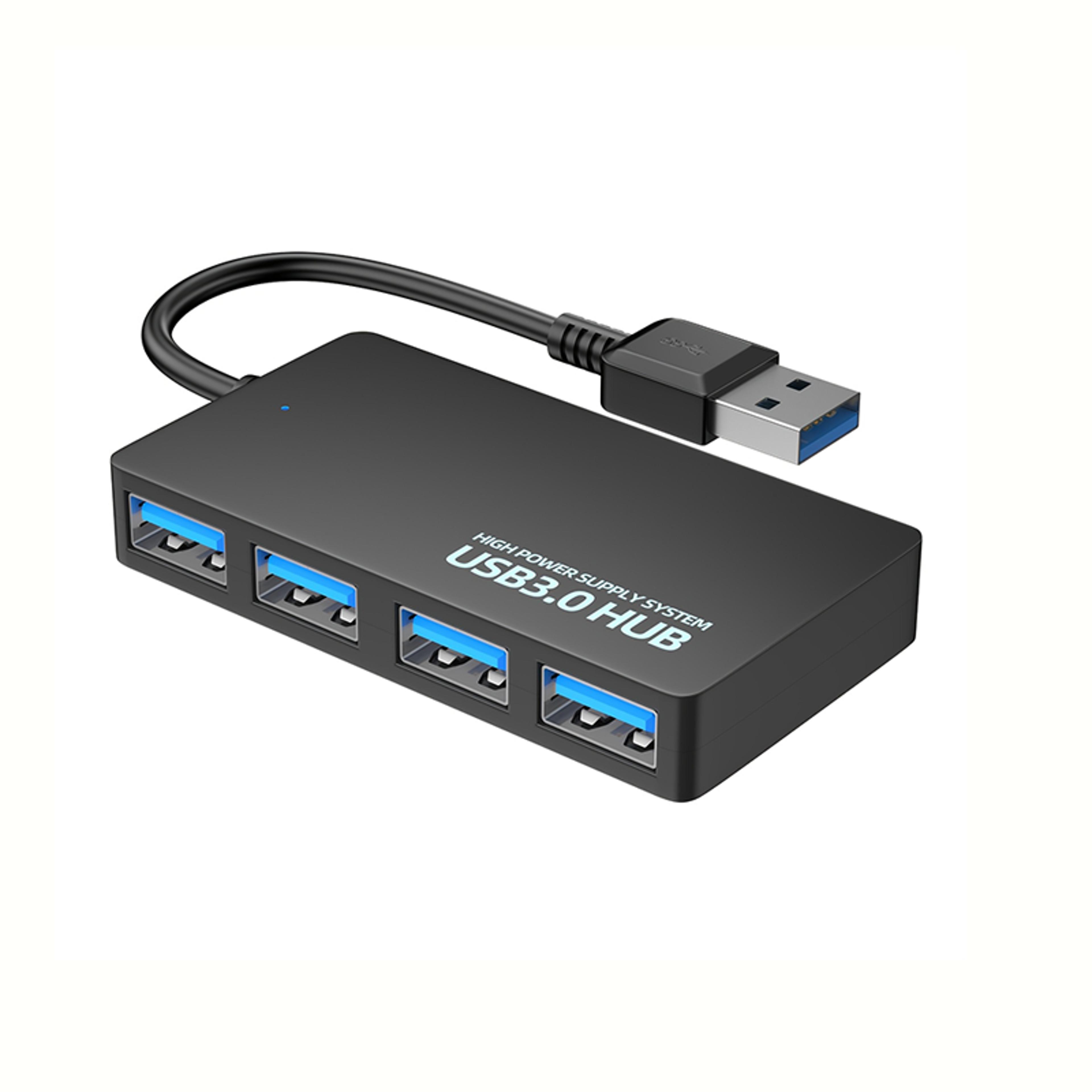 ultra slim port usb hub high speed usb splitter for laptop and pc