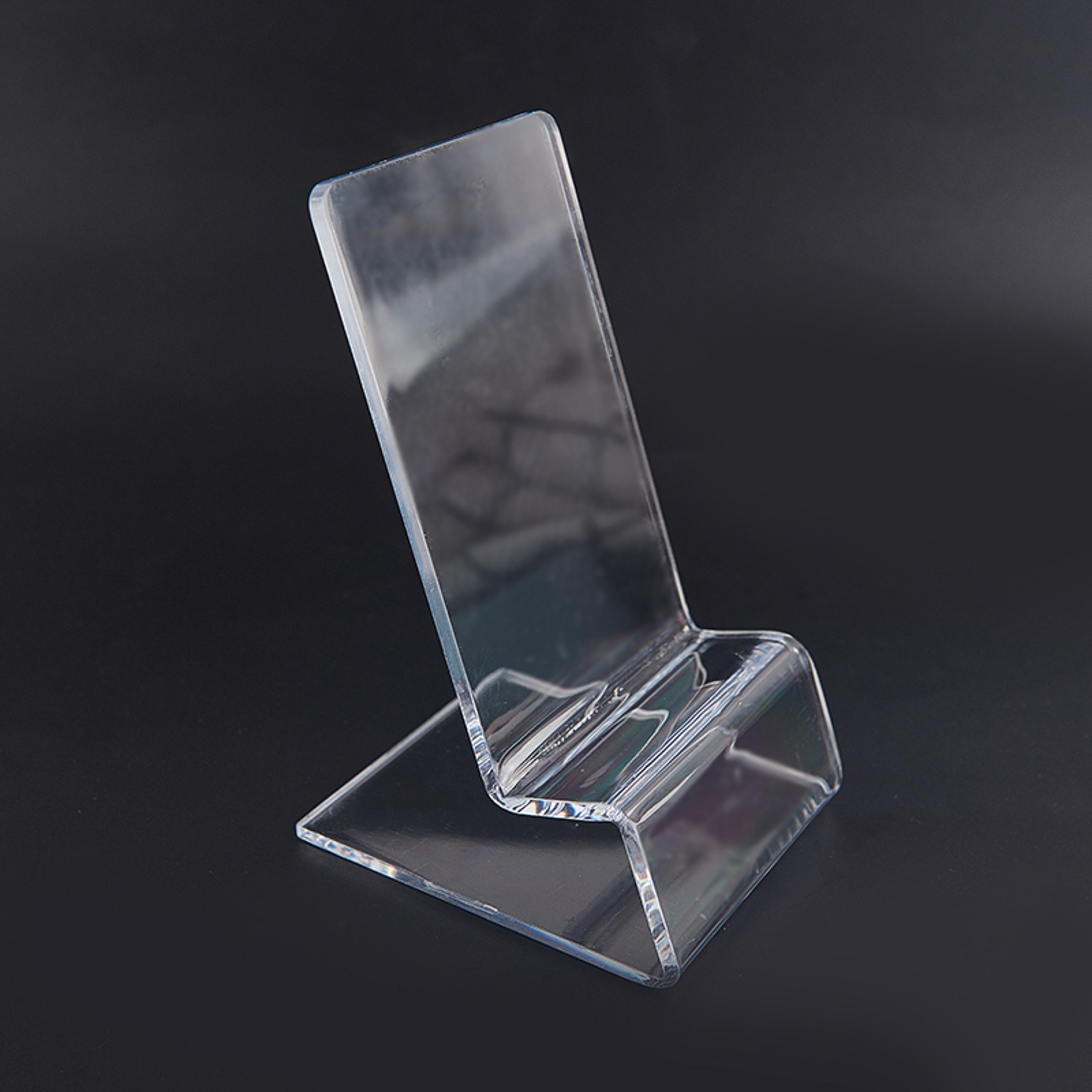 clear acrylic display stand for game consoles, phones and tablets