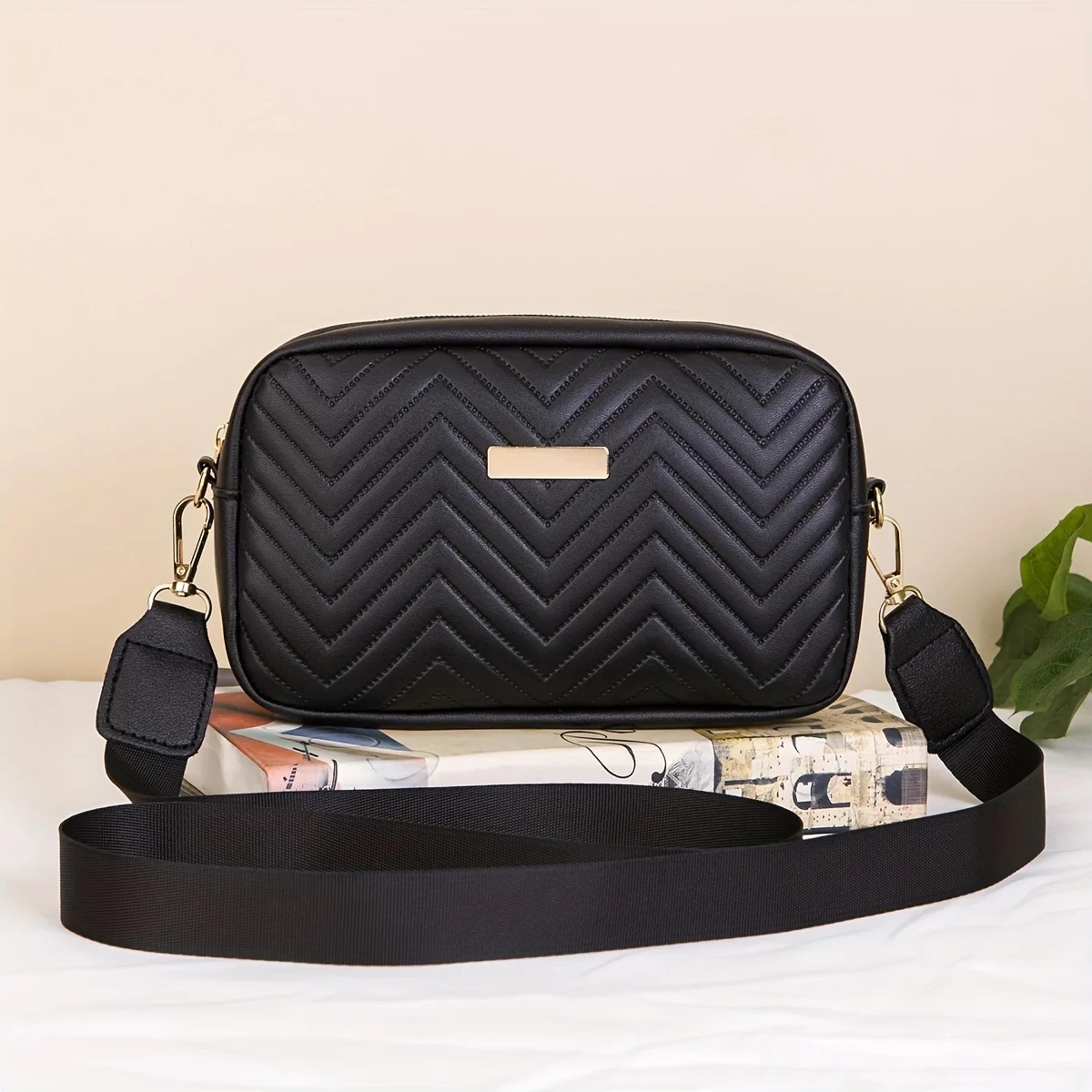 chic mini quilted crossbody bag for women pu phone purse & shoulder wallet
