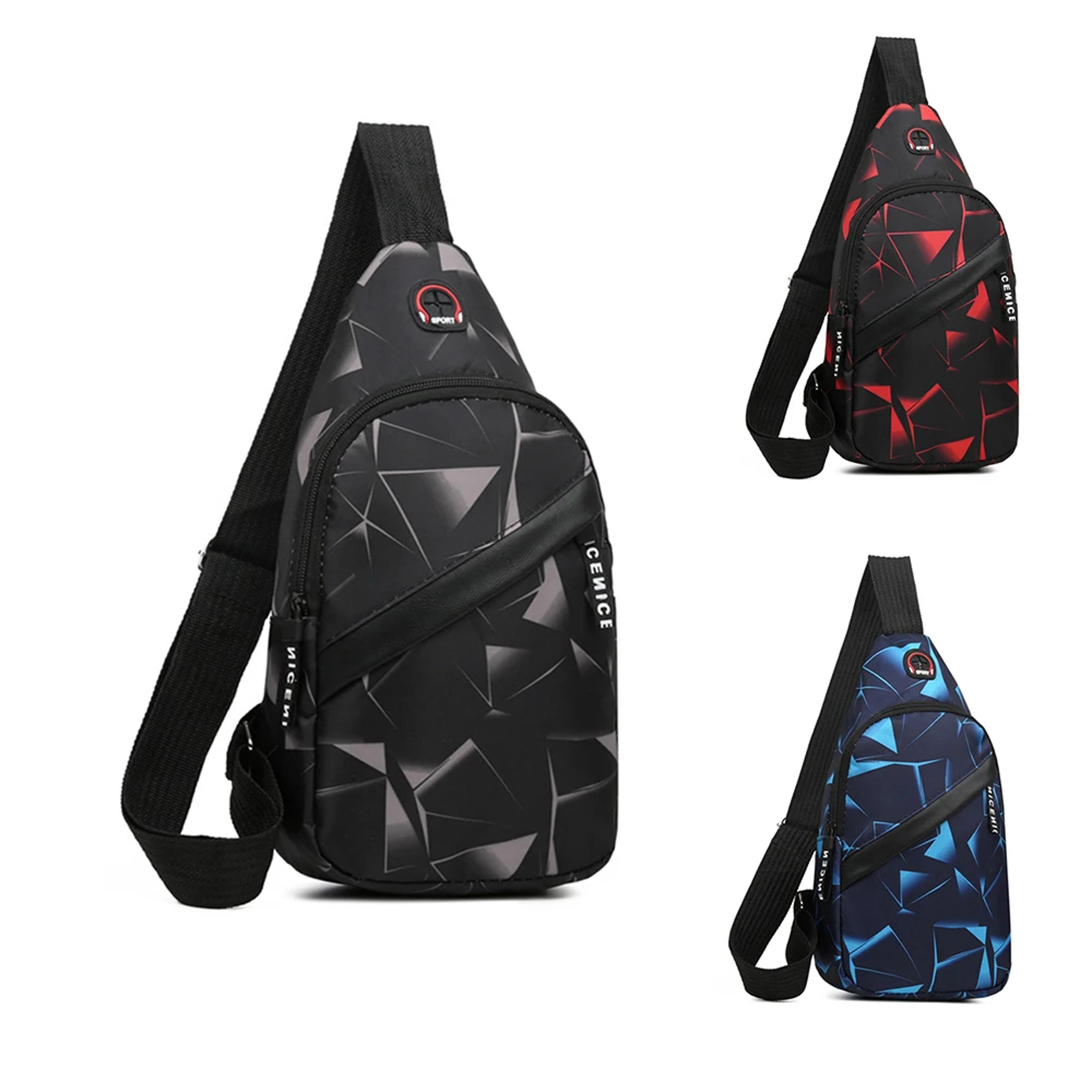 urban flex water proof crossbody bag for men compact sling chest & travel shoulder bag