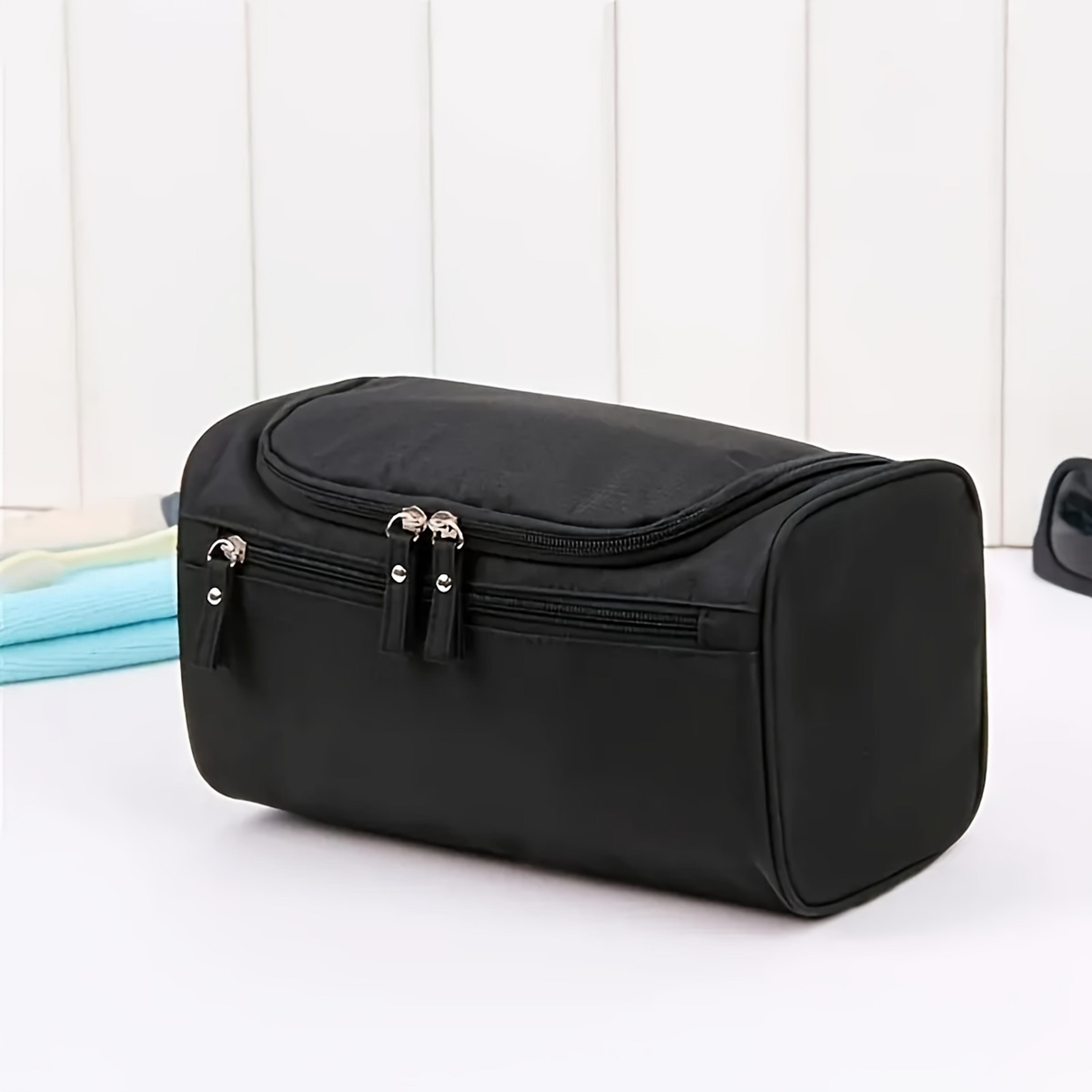 mens large capacity travel toiletry bag portable toiletry organizer for business trips