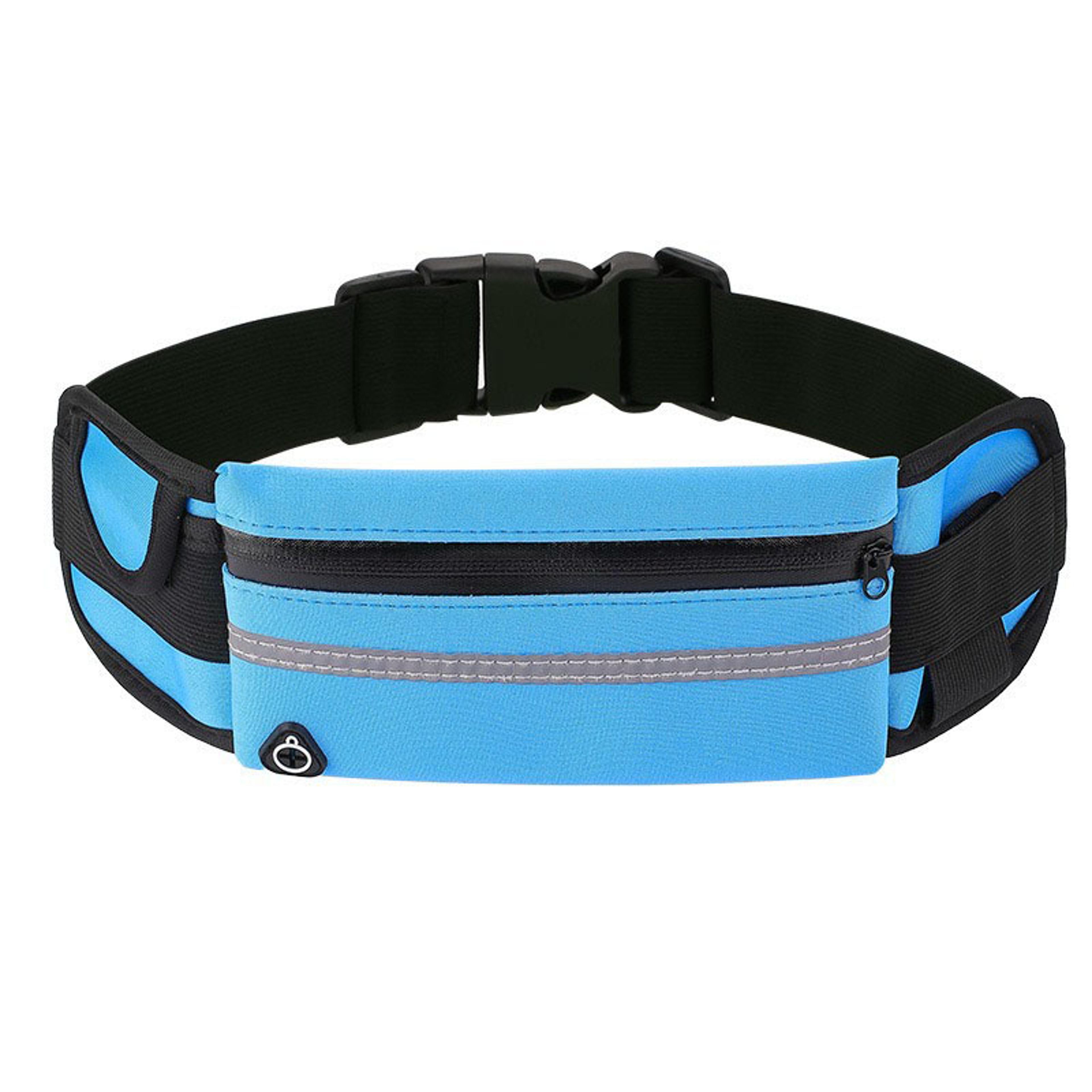 colorful waterproof neoprene running fanny pack with adjustable waist belt