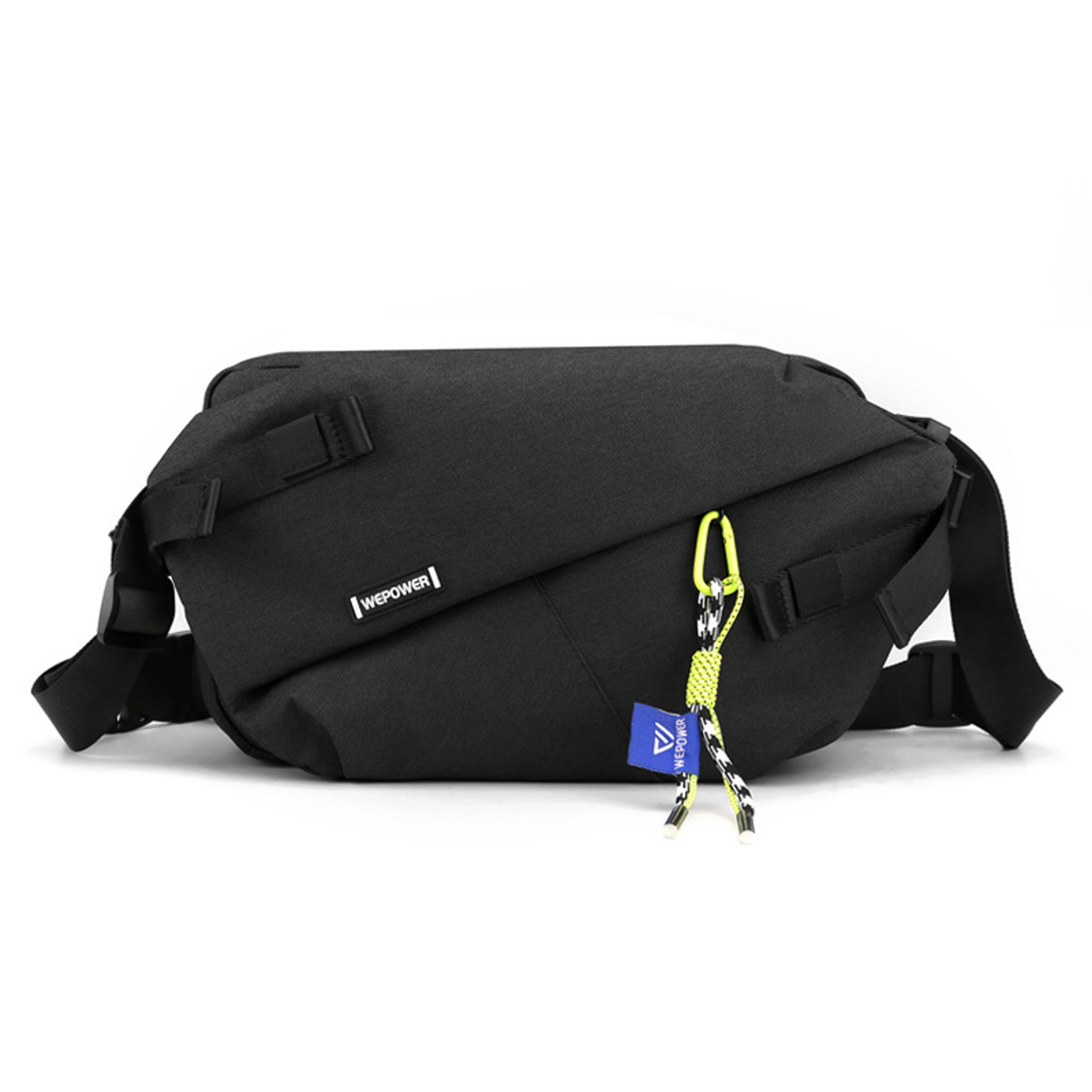 durable oxford crossbody chest bag with adjustable shoulder strap