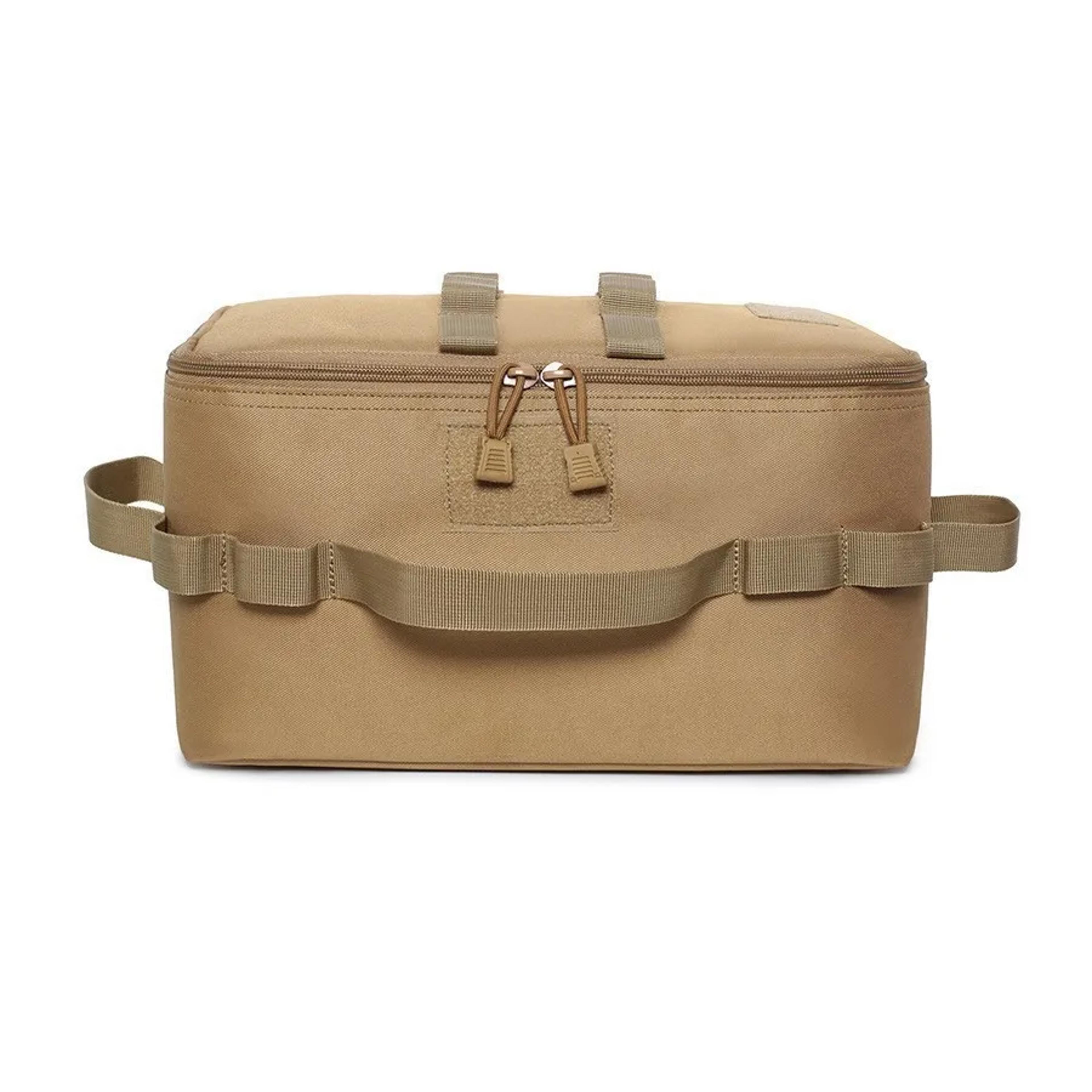 large capacity camping storage bag and outdoor cookware organizer