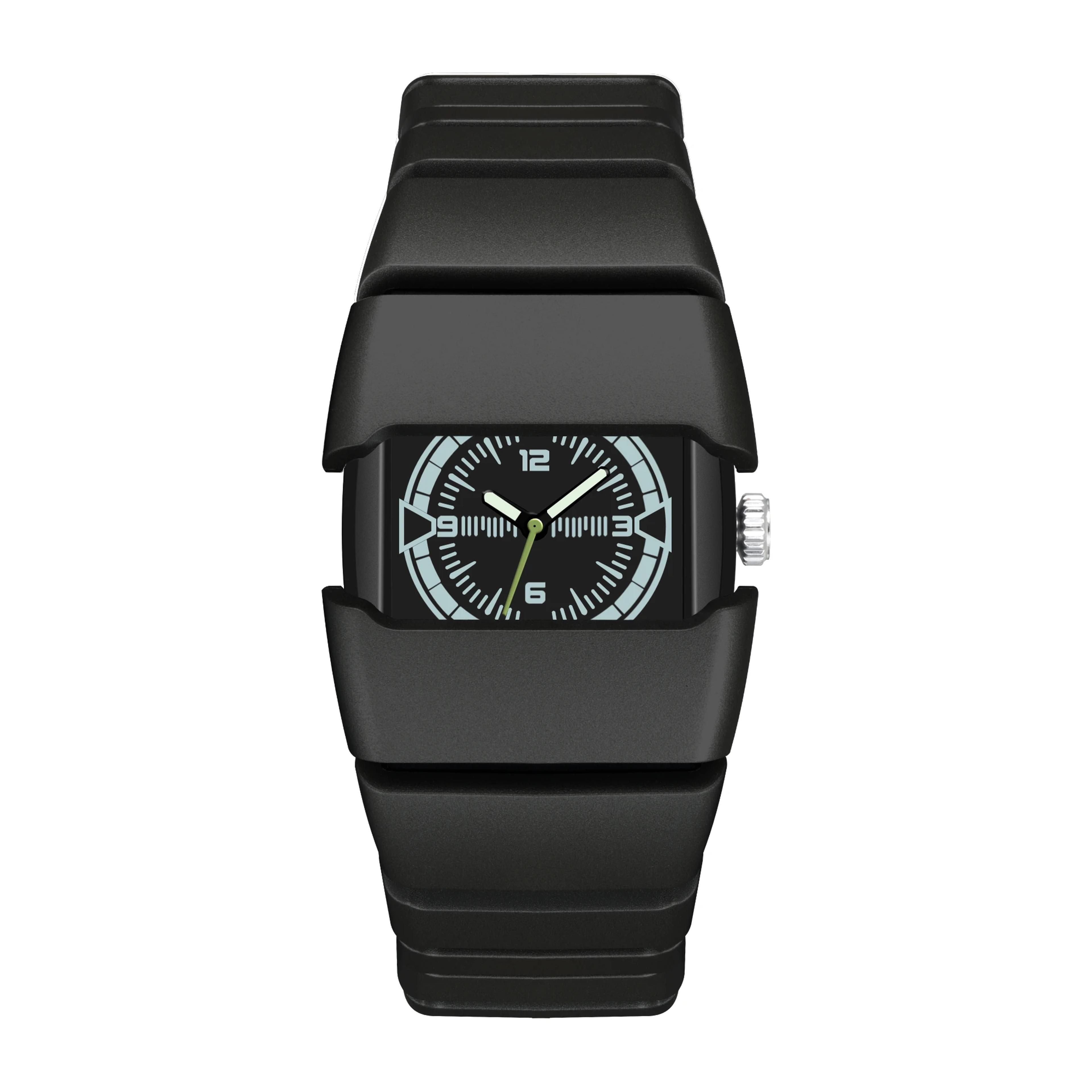 alien design unisex water proof quartz sports watch