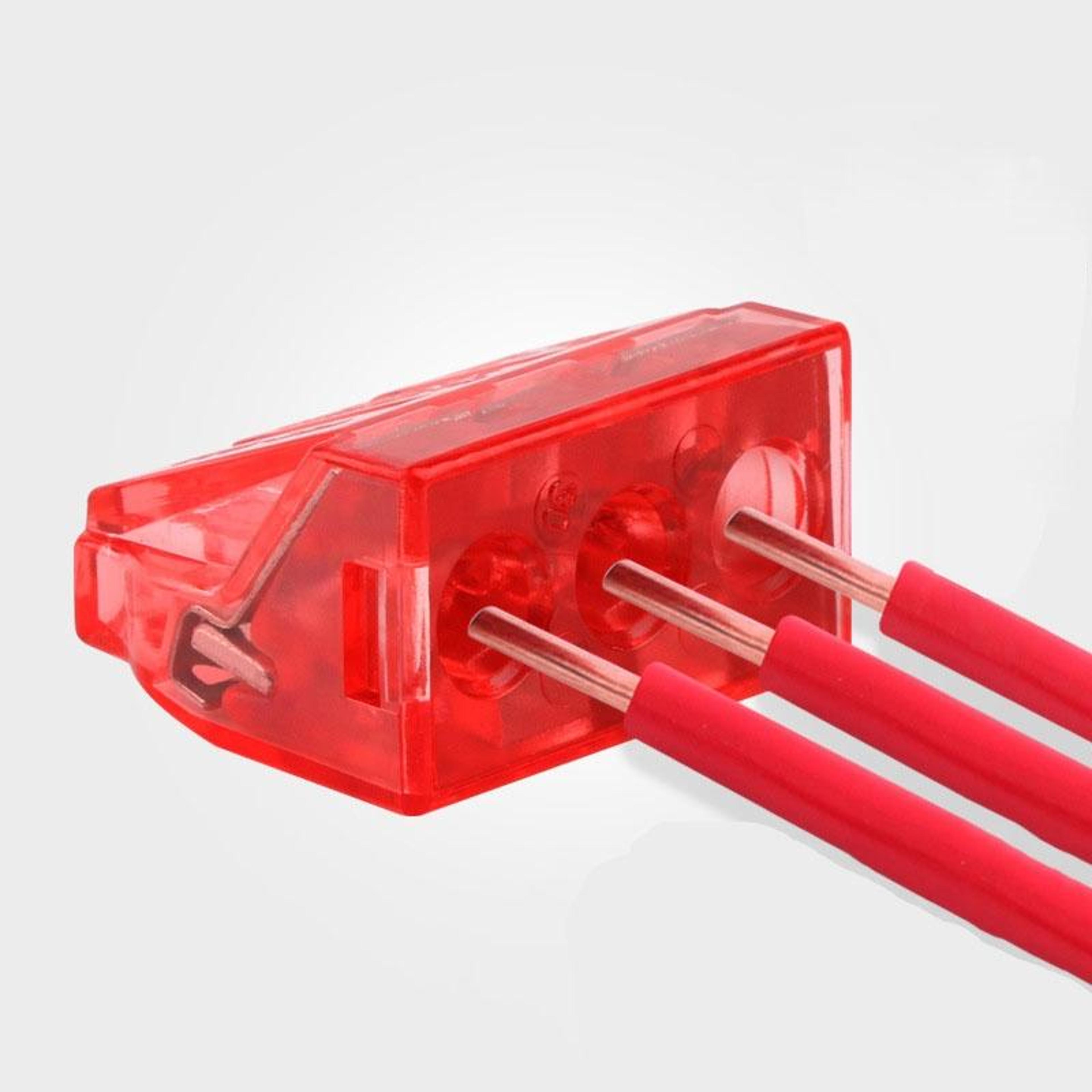 3 wire terminal block connectors vse 103d 400v 41a plug in type 10 pack