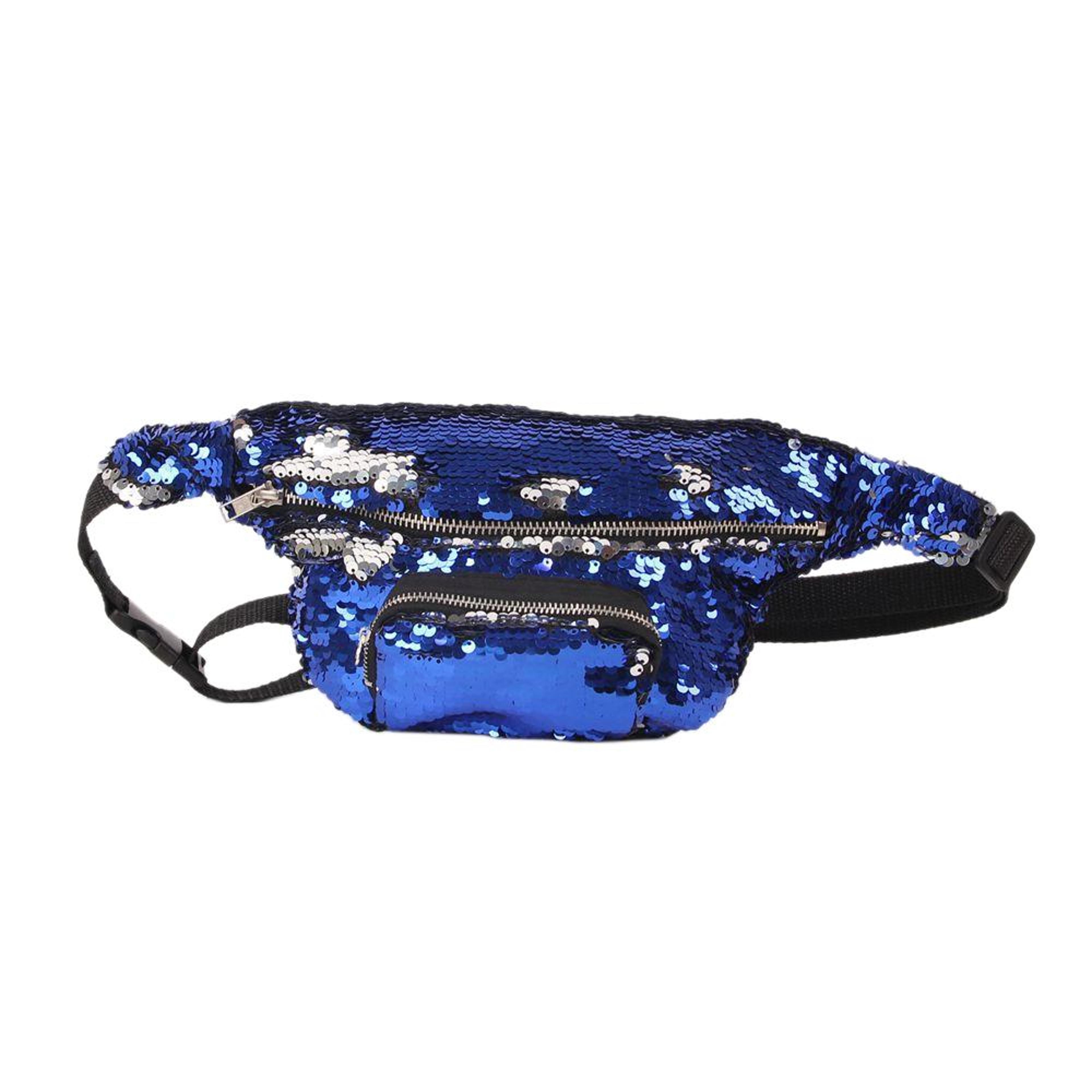 sequin waist bag for women and girls reversible mermaid fanny pack
