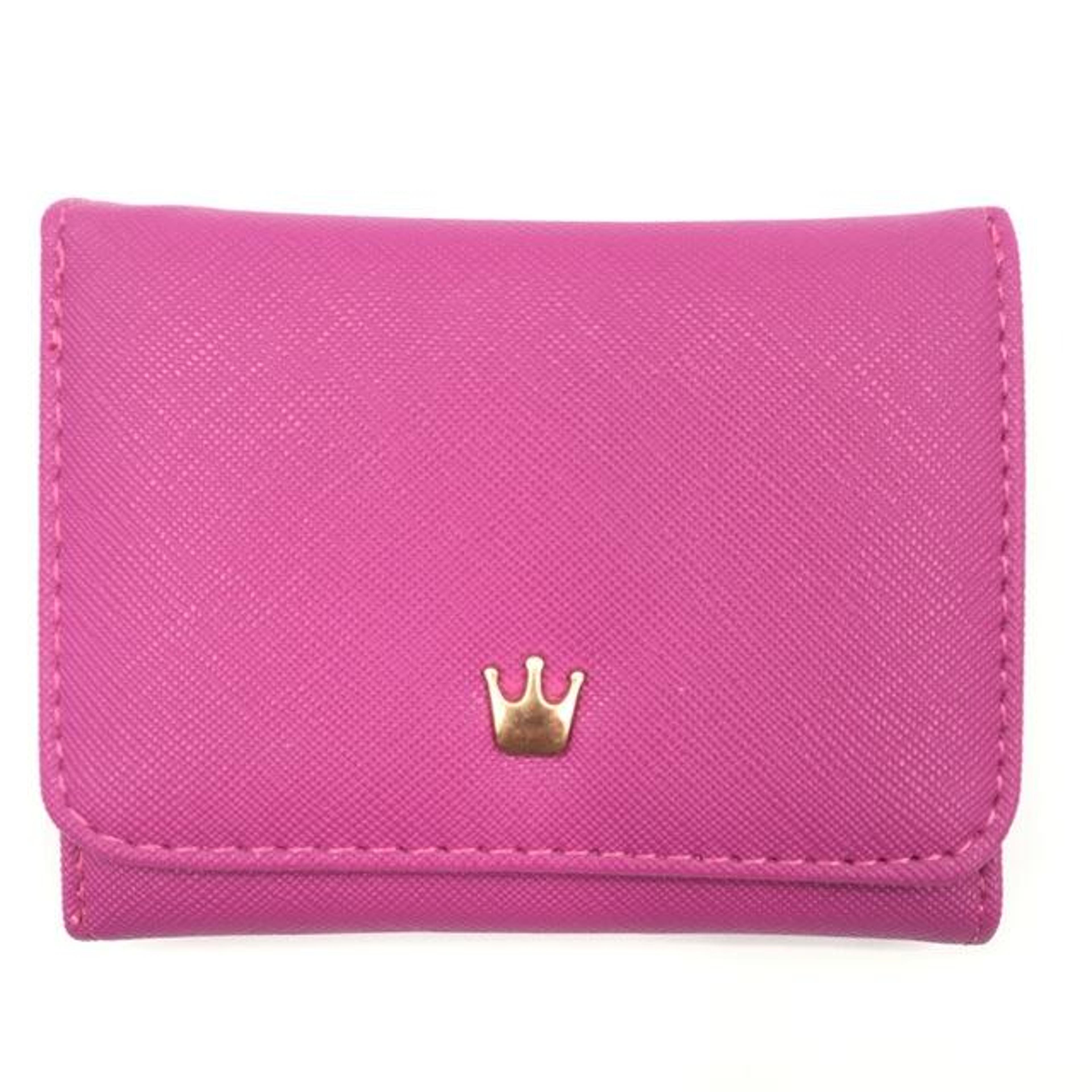 small womens wallet and cosmetic bag with zipper