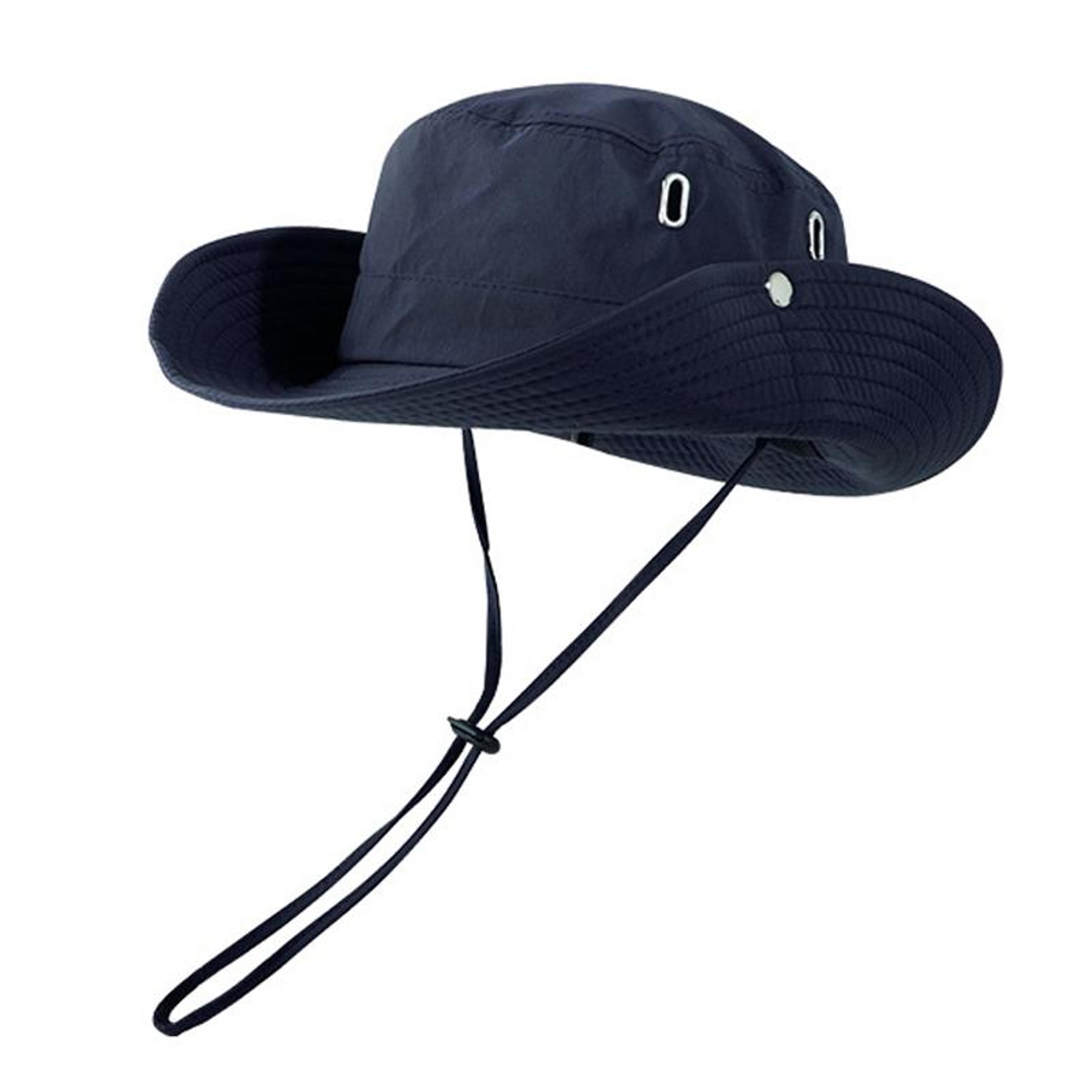 breathable fisherman sun hat with drawstring for men and women