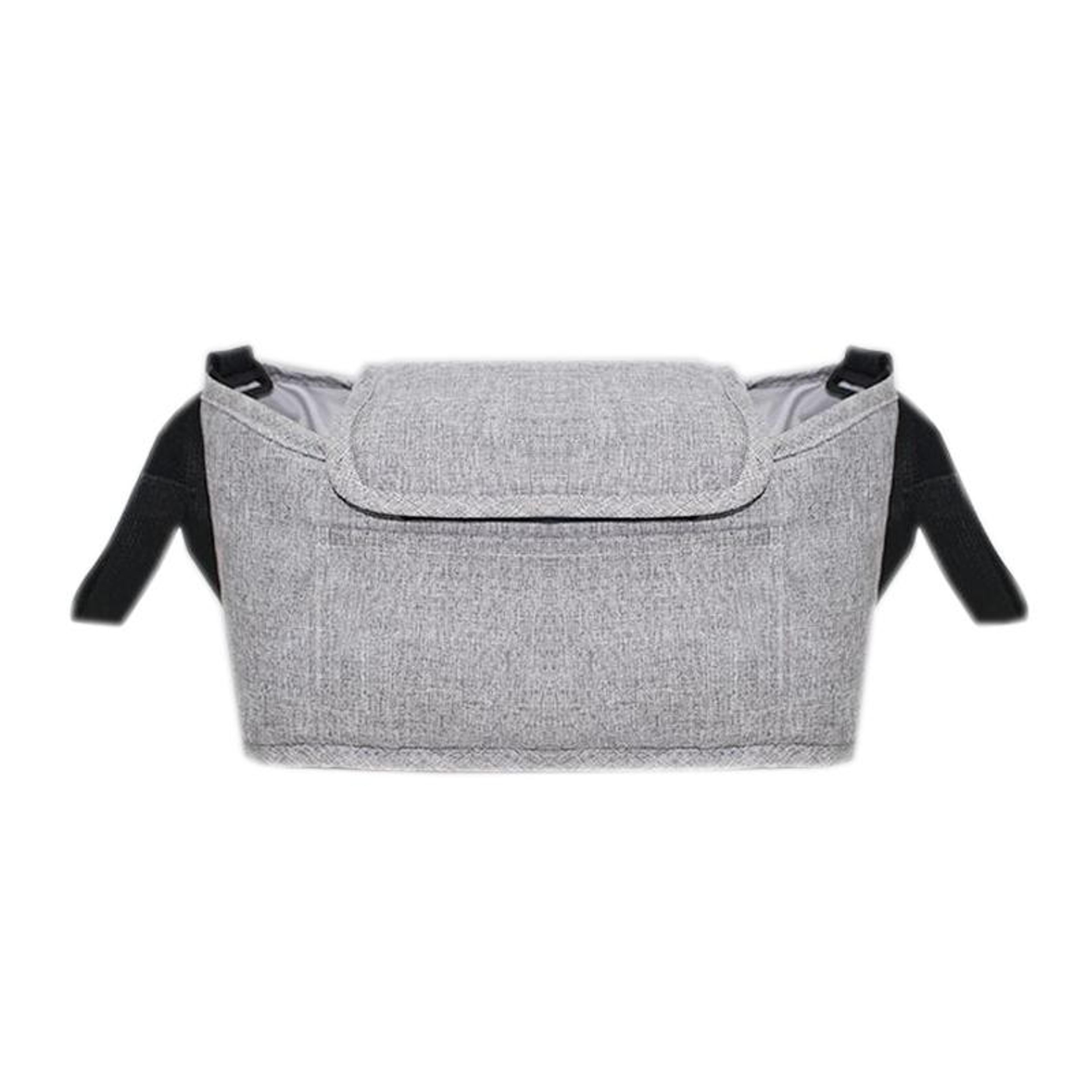 stroller organizer bag with adjustable strap and large storage capacity