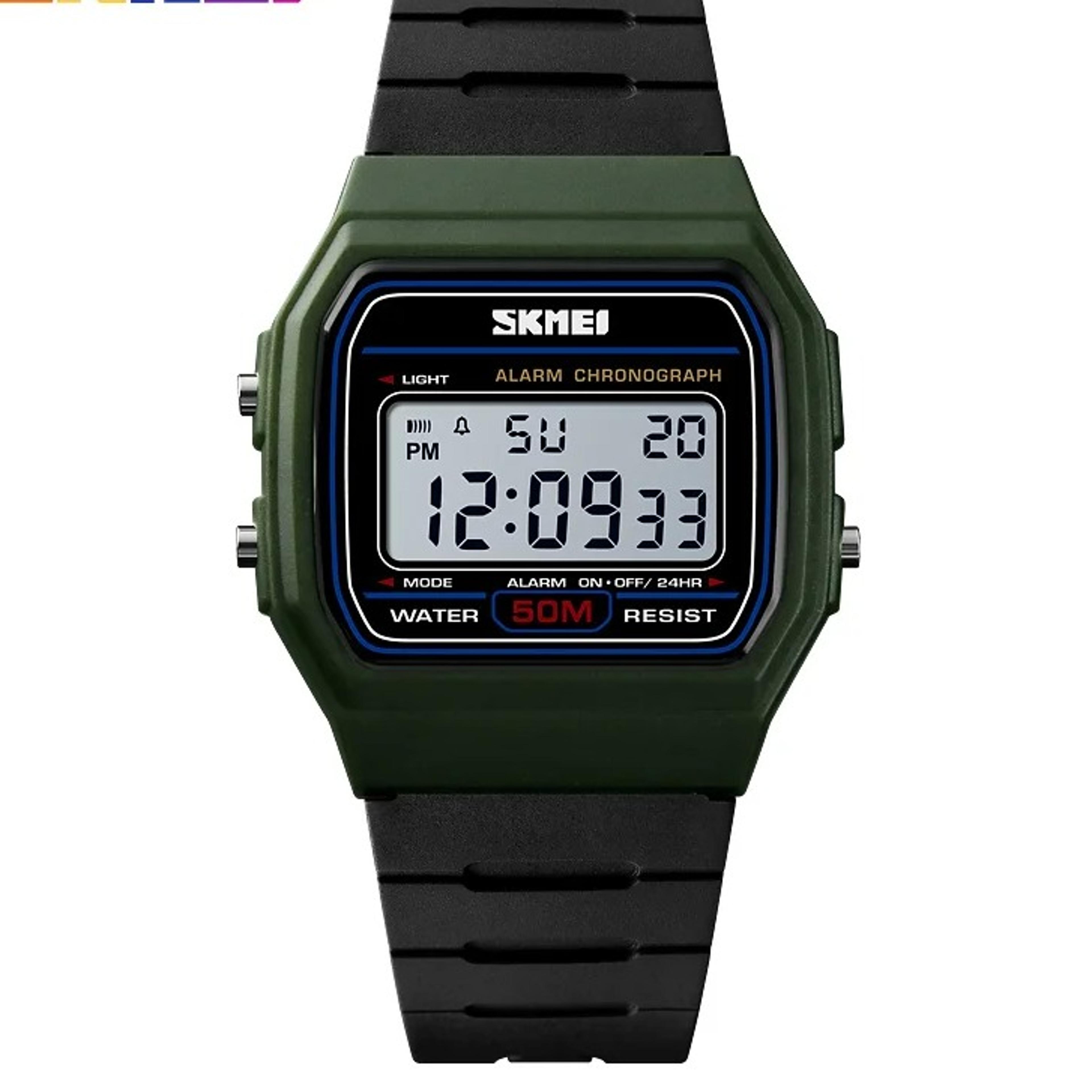 womens digital sports watch water resistant with alarm and backlight