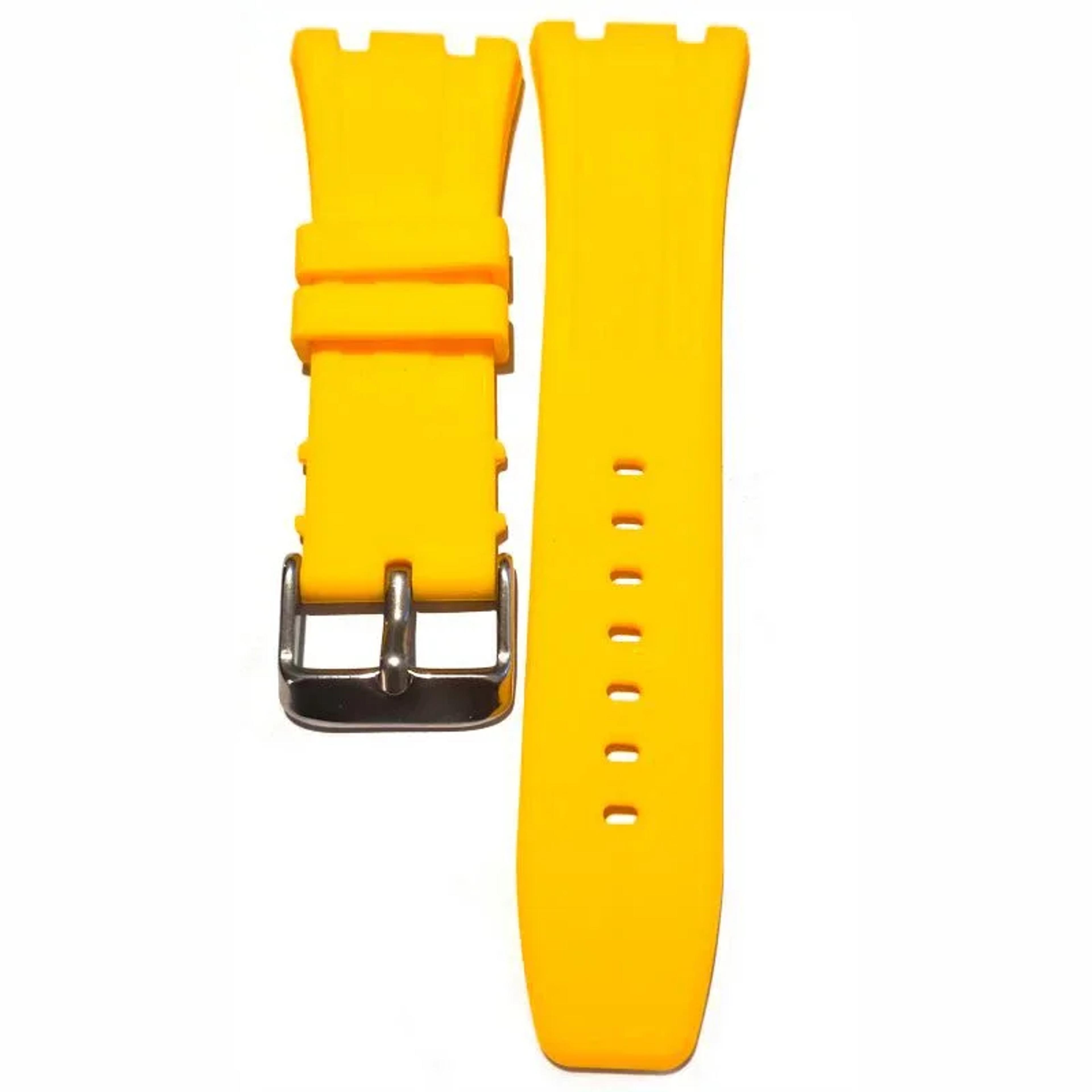 replacement watch band durable pu rubber strap for multiple models