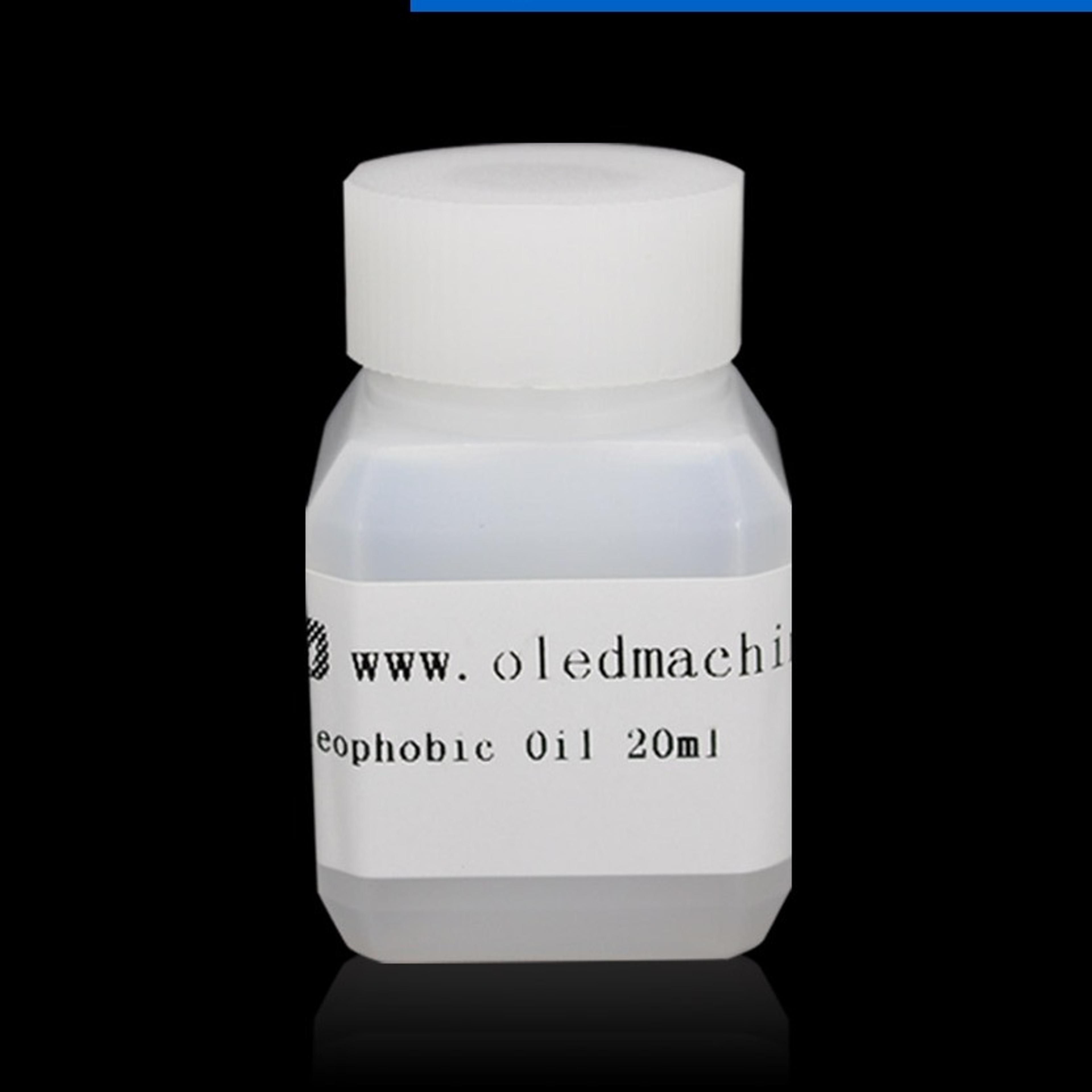 oleophobic coating oil for phone screen polishing and finger print protection