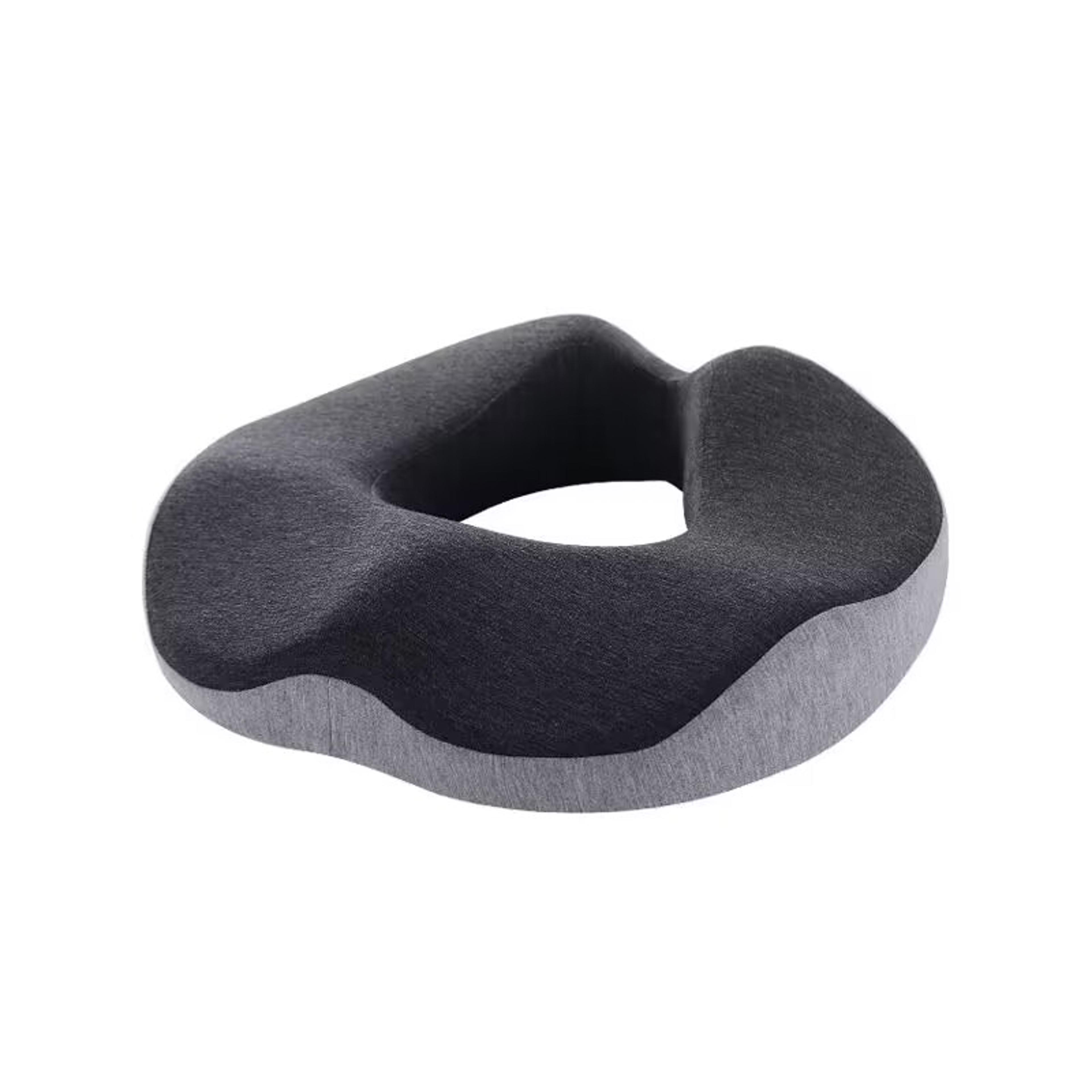 comfort ease memory foam donut cushion for tailbone and pressure relief