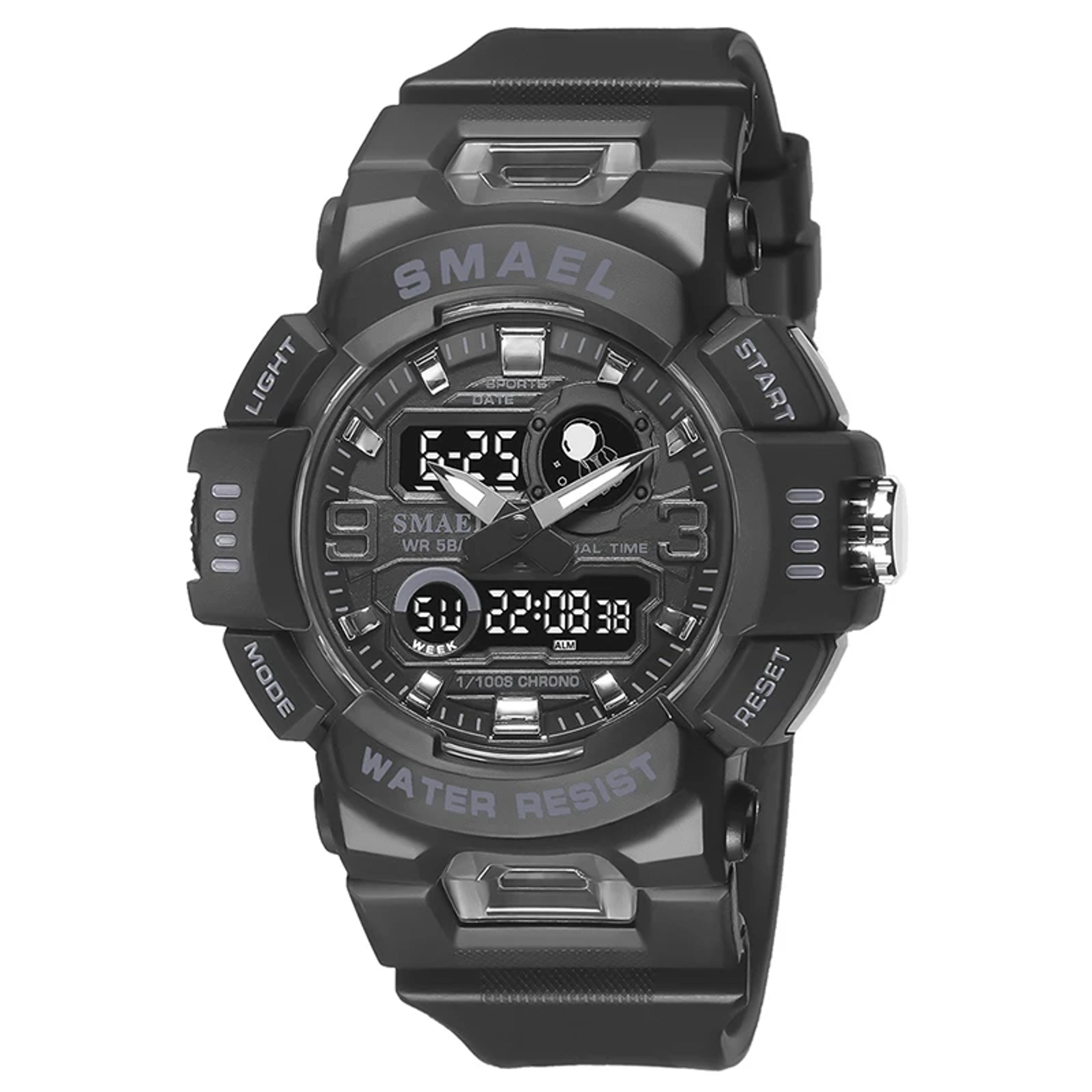 digital sports watch waterproof military watch for men