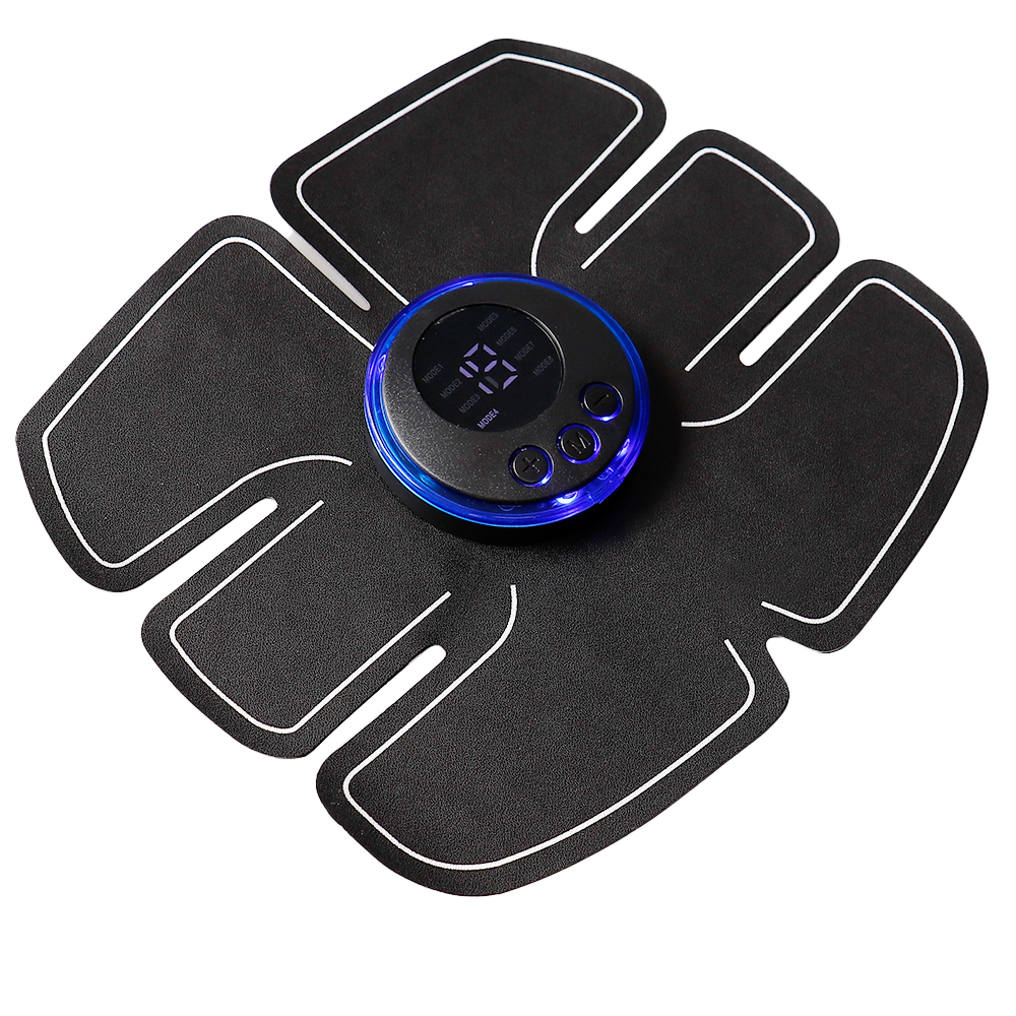 ems abdominal muscle stimulator mode fitness trainer with intensity levels
