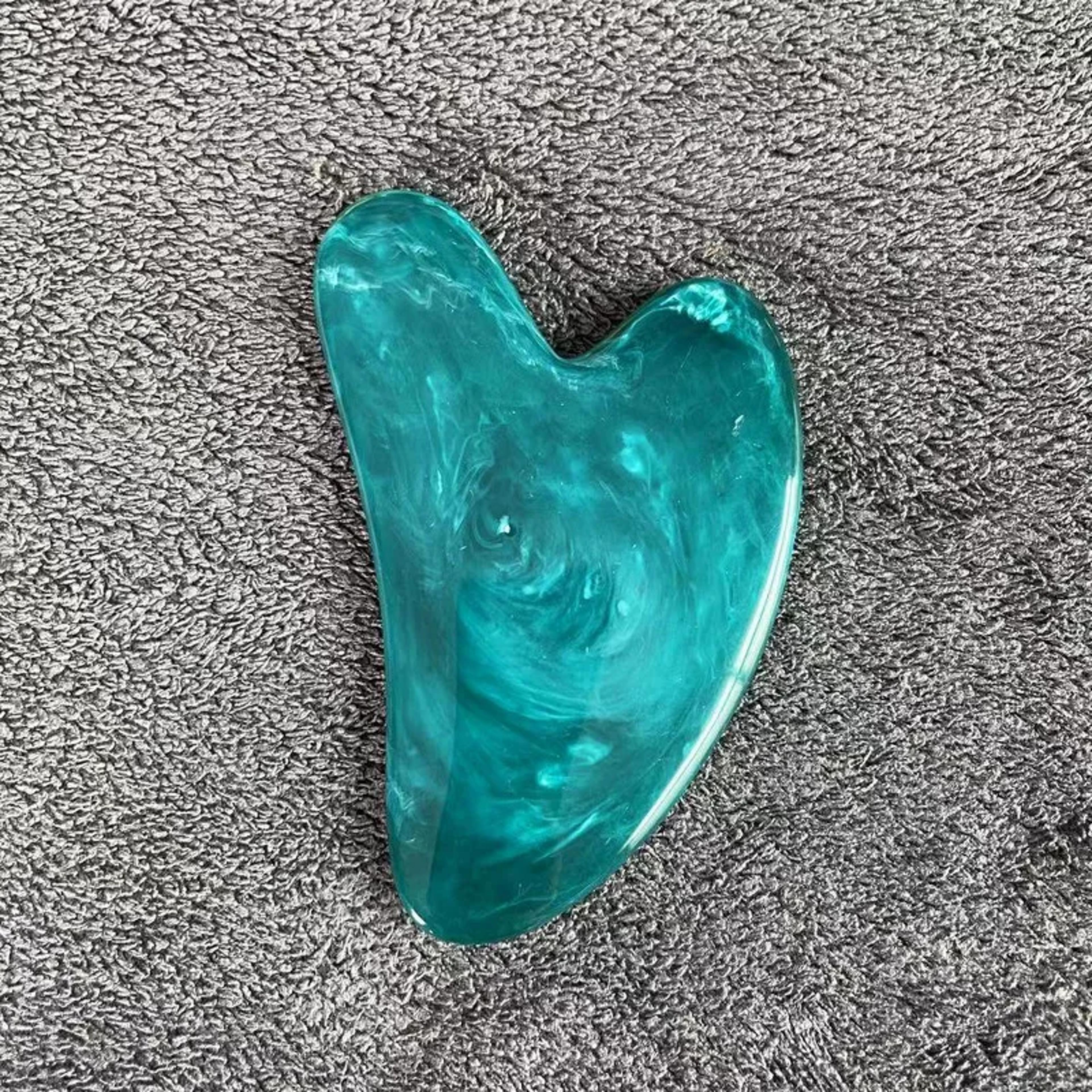 beeswax gua sha facial massage tool for face eye and acupoint care