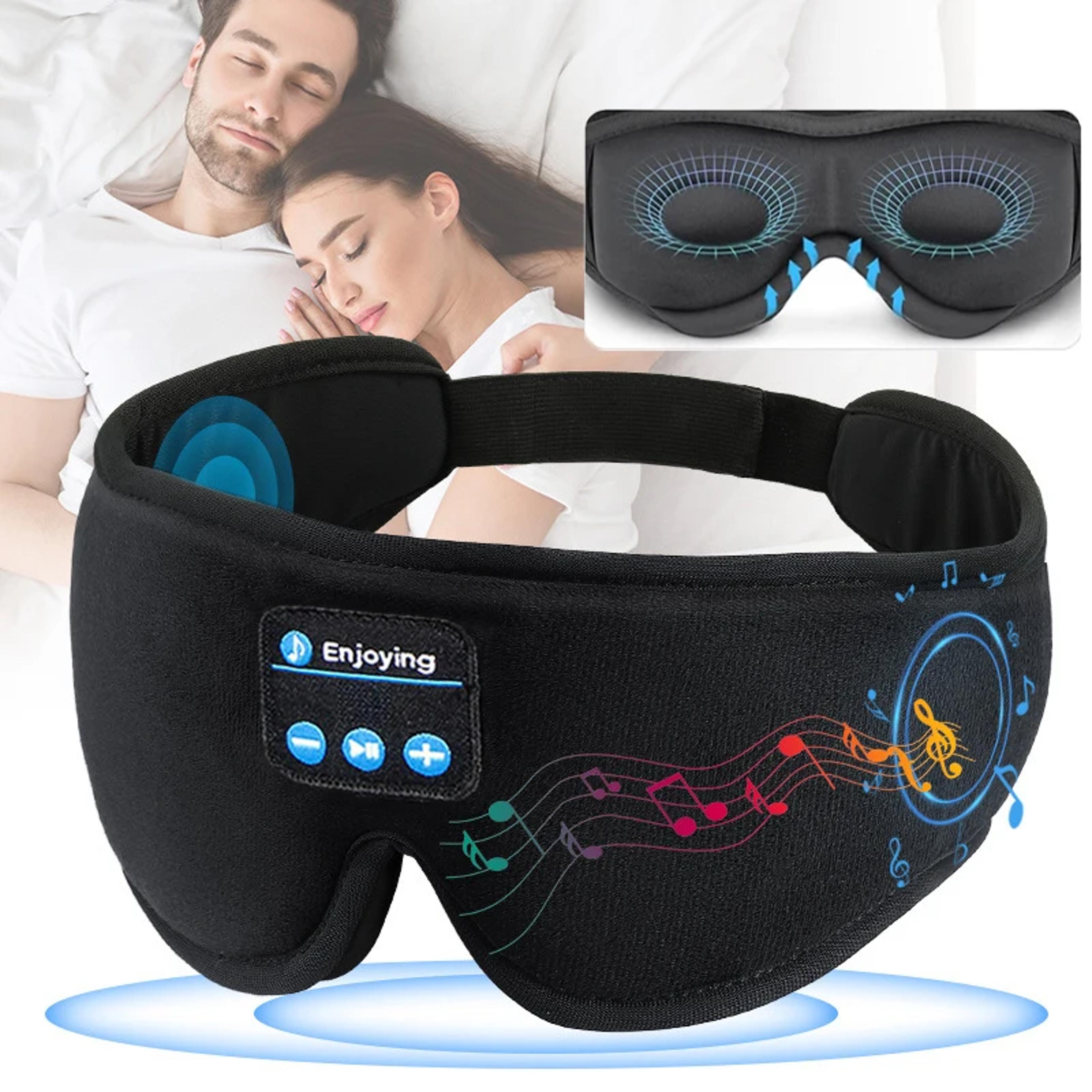 bluetooth sleep mask with hd speakers and wireless sleep headphones