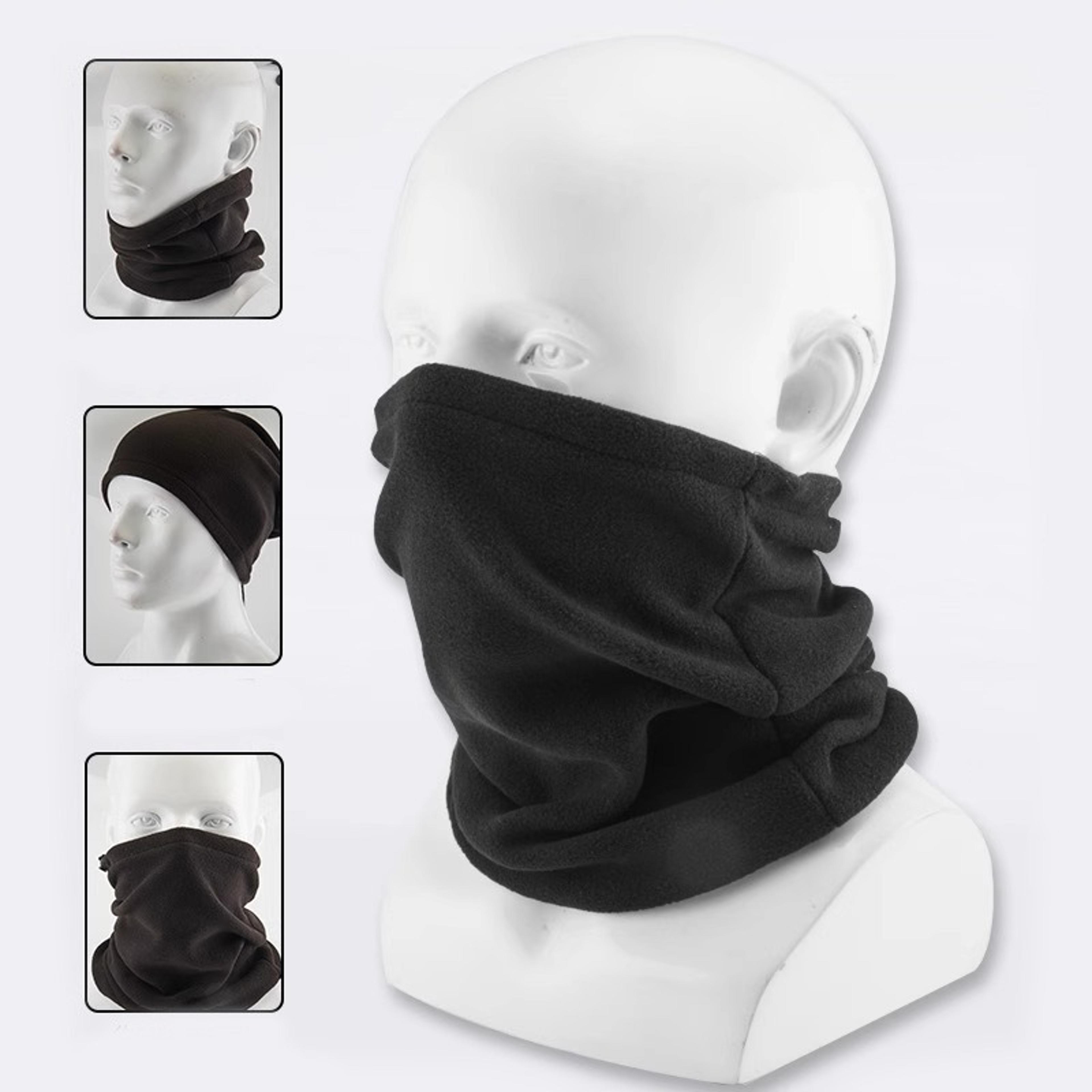 winter fleece neck warmer windproof face mask for motorcycle cycling and outdoor sports