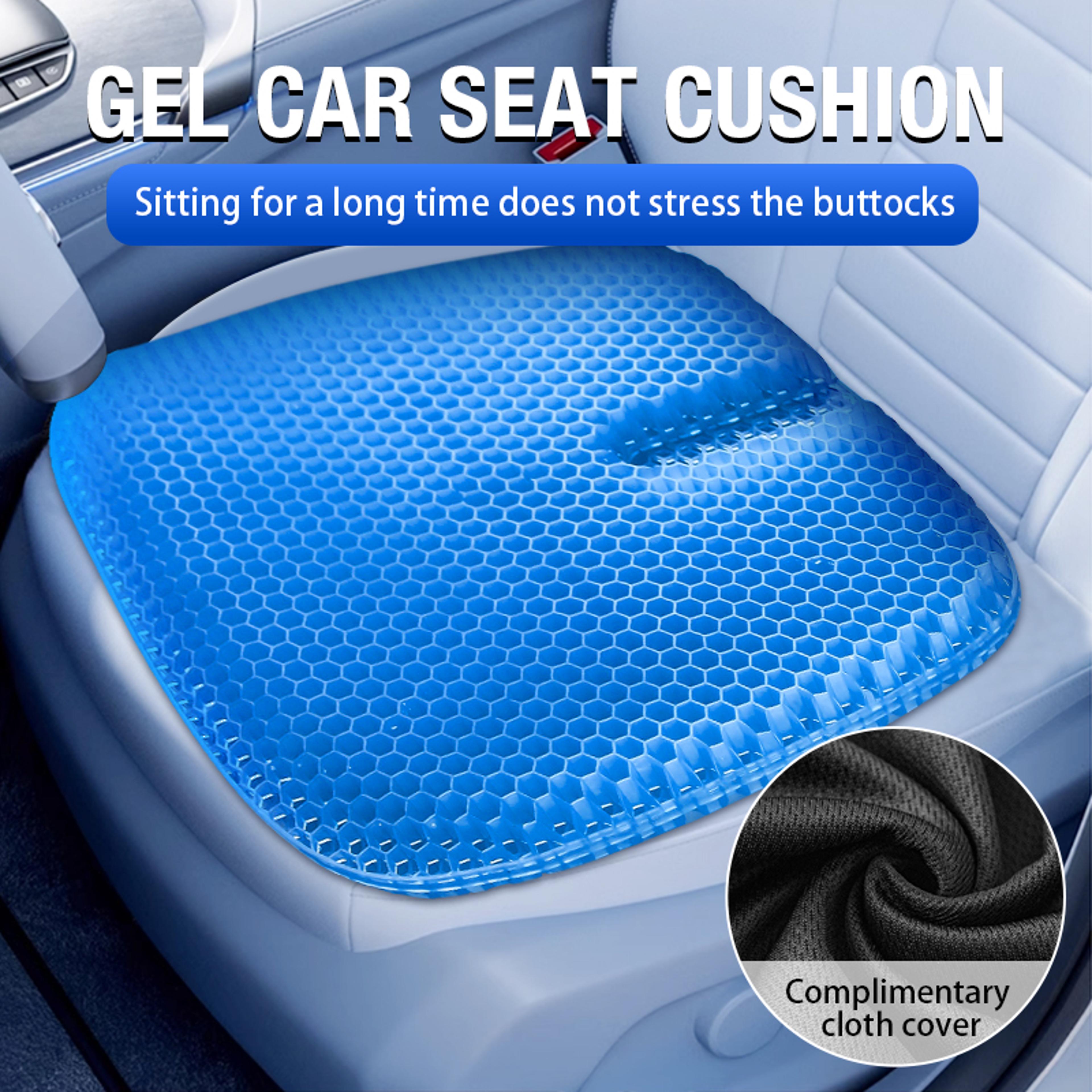 honeycomb gel seat cushion for car and office breathable silicone cooling seat pad
