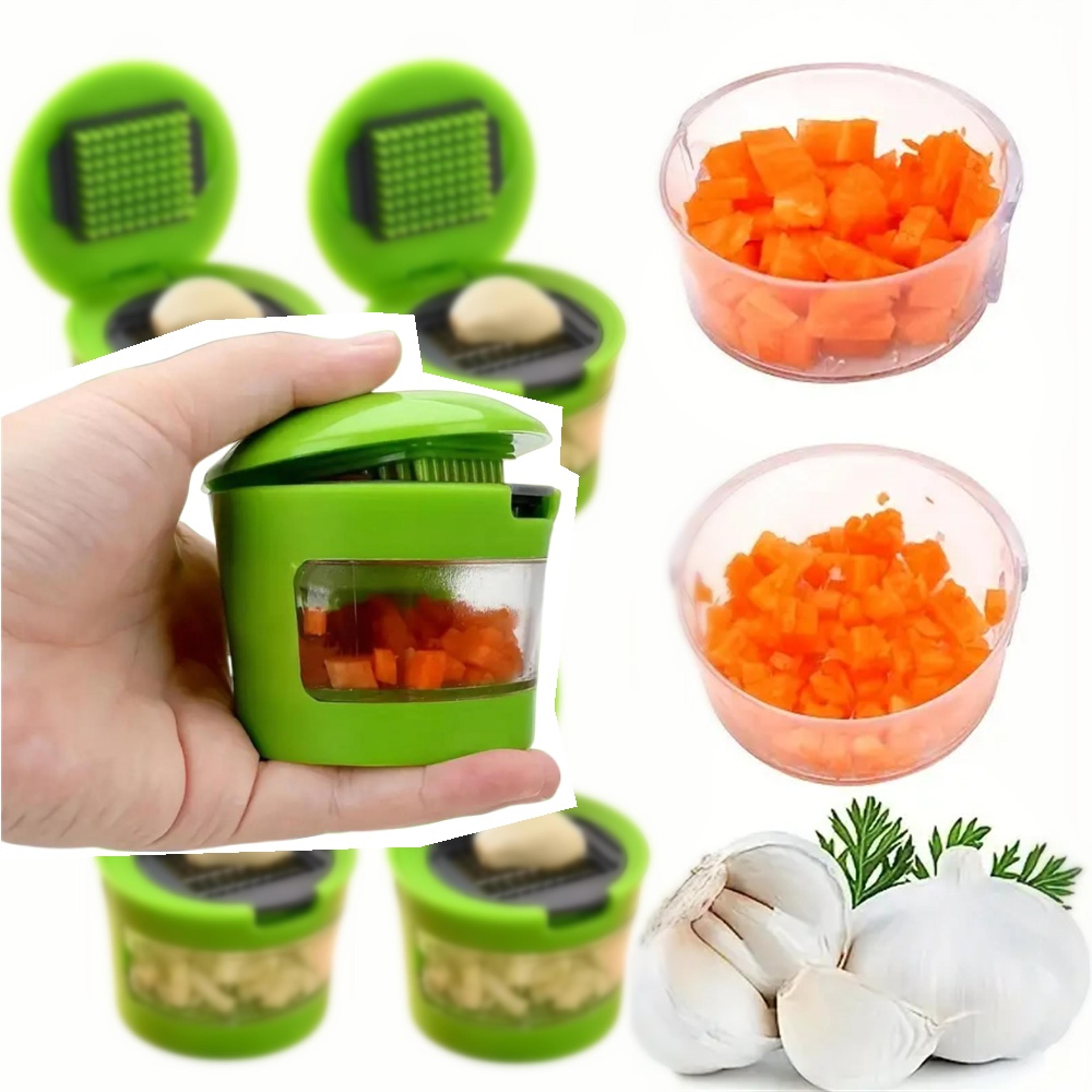stainless steel garlic press manual garlic crusher vegetable cutter