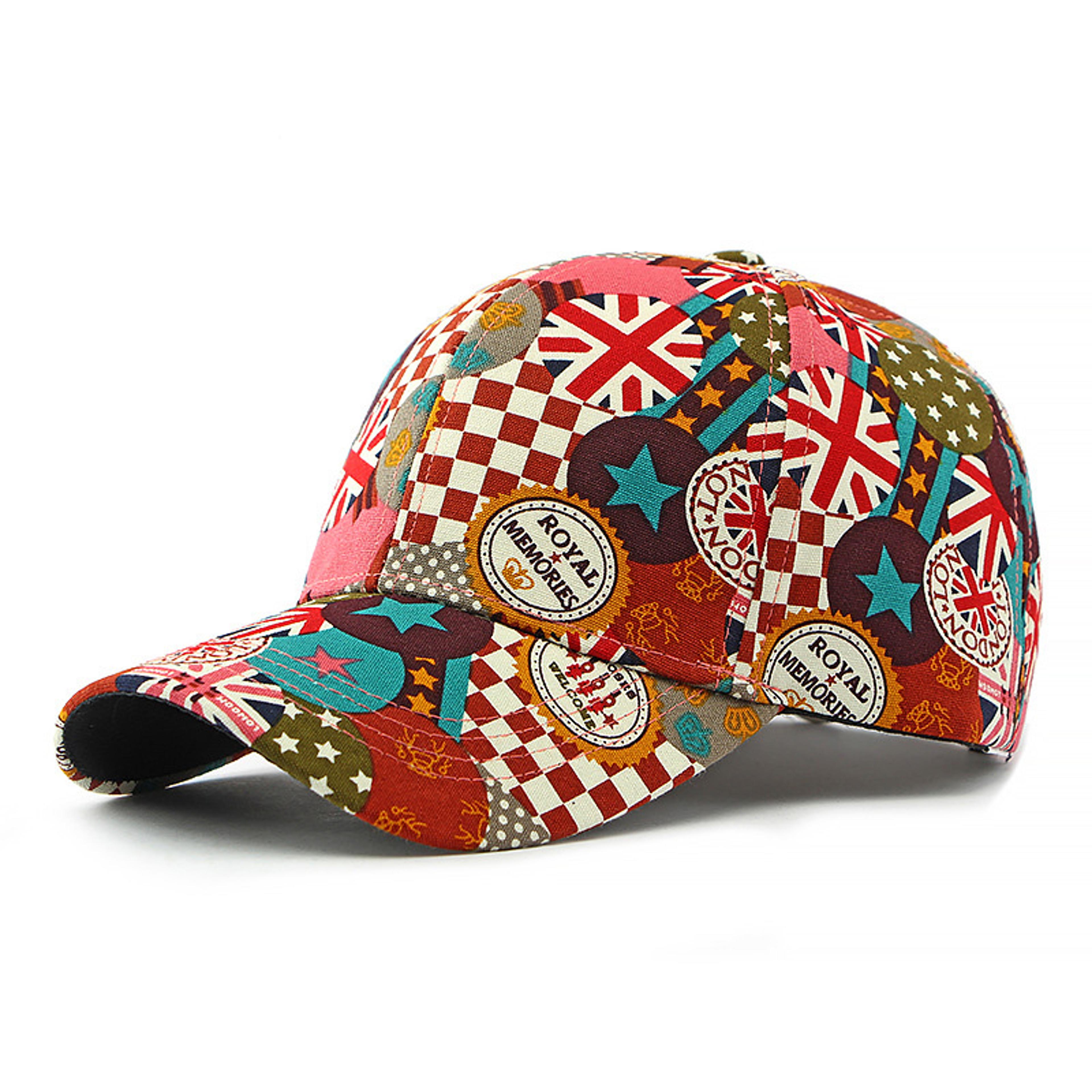 graffiti print baseball cap unisex hip hop dad hat