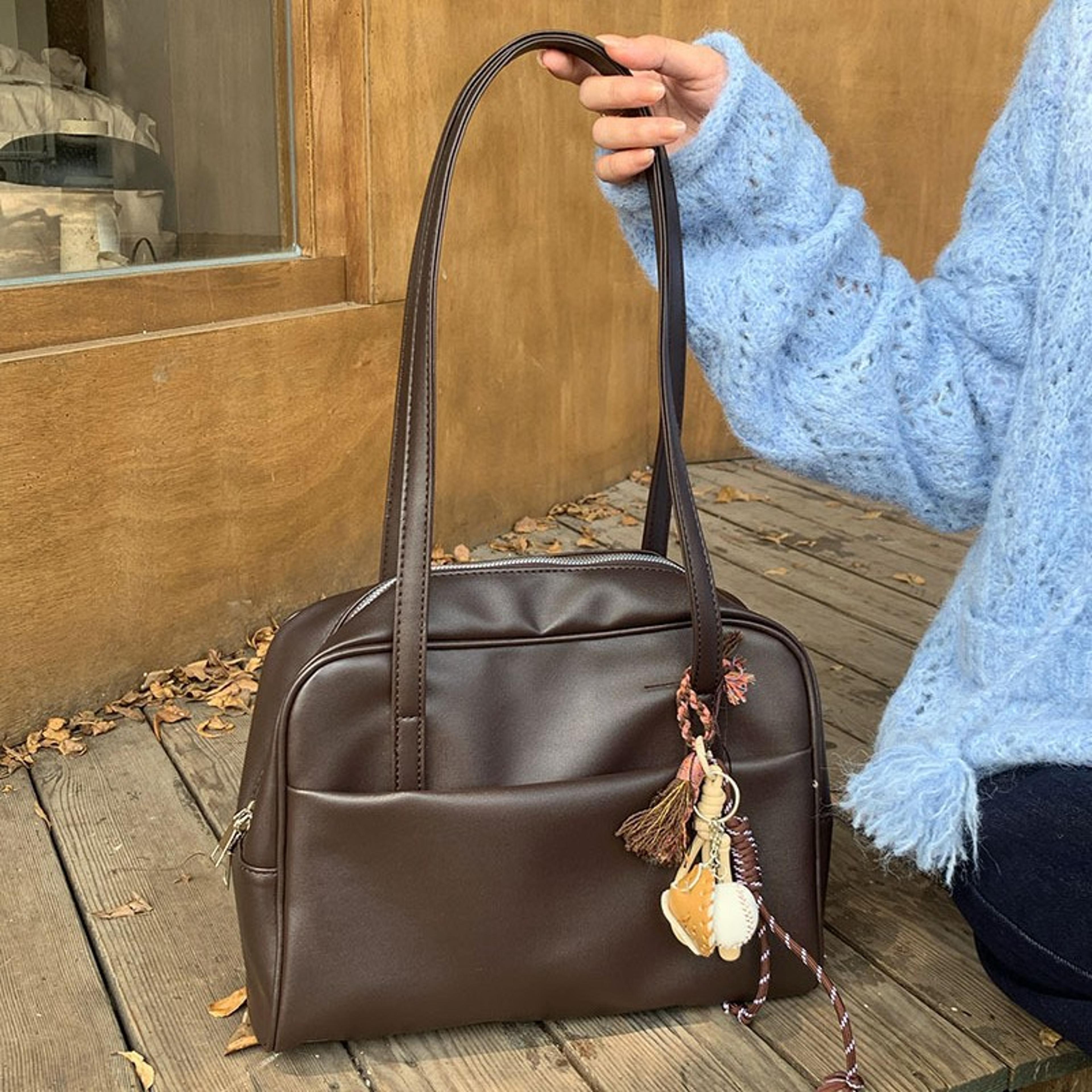 style large capacity shoulder bag vintage underarm tote for women