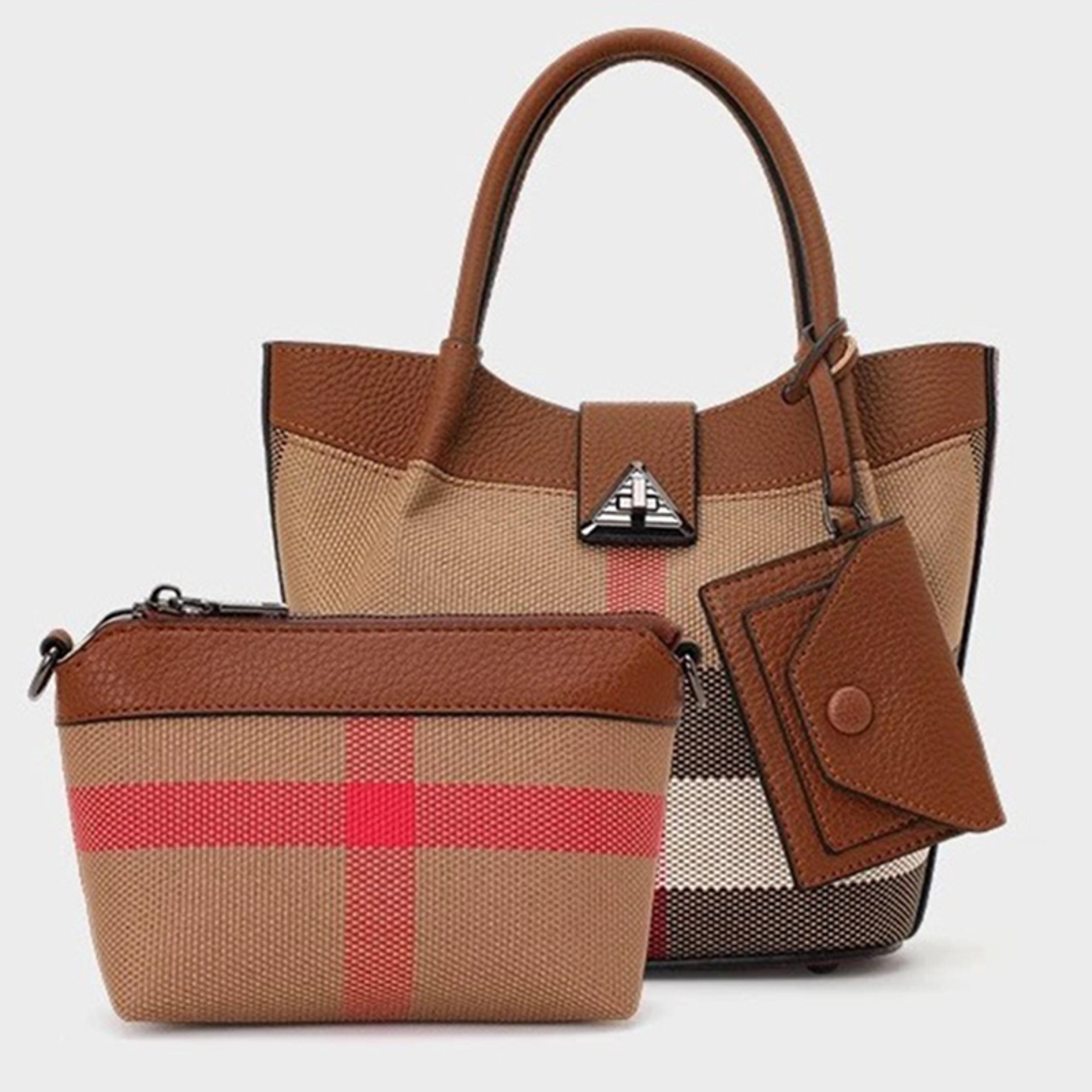 genuine leather canvas tote bag for women large hobo shoulder bag