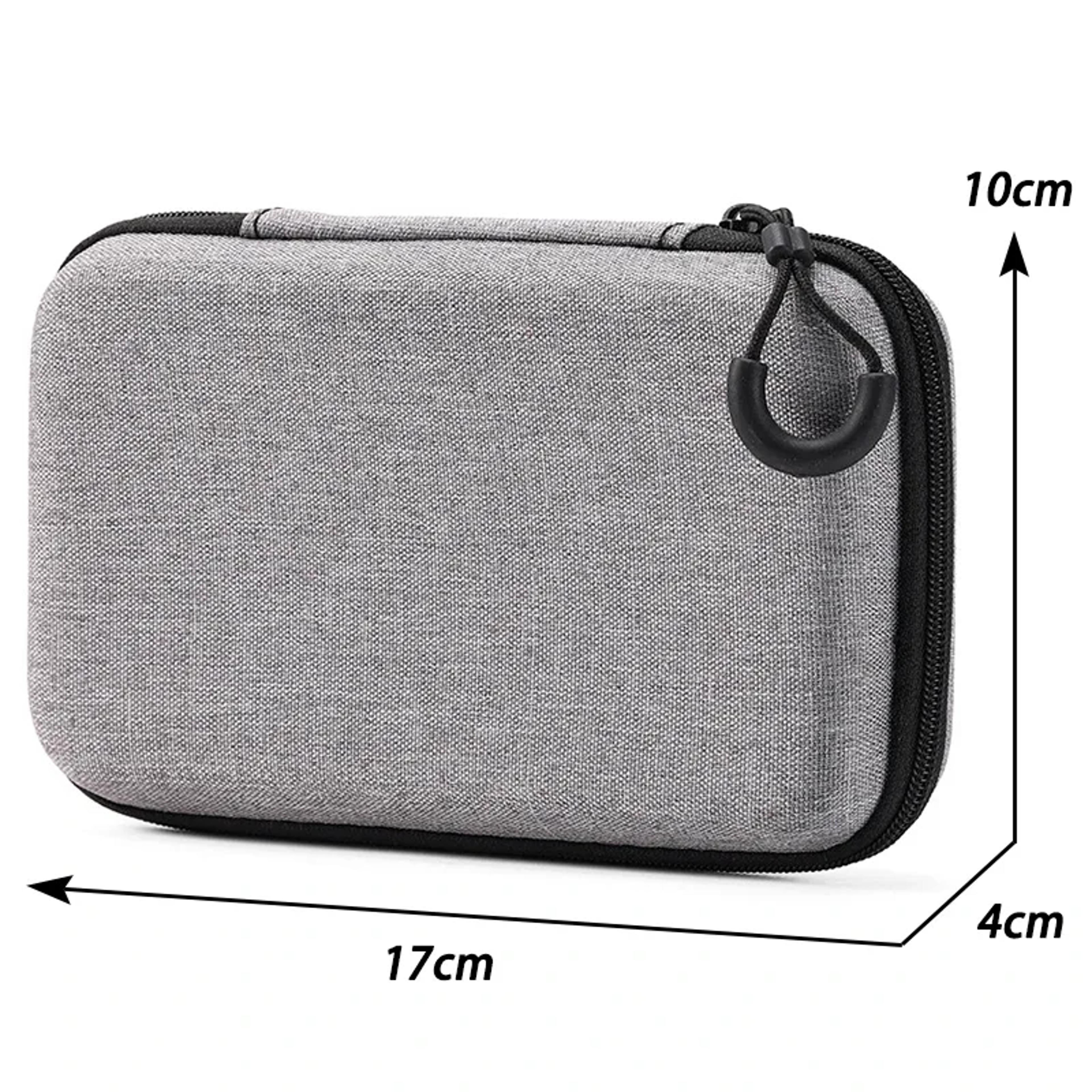 portable electronics organizer shockproof cable storage case