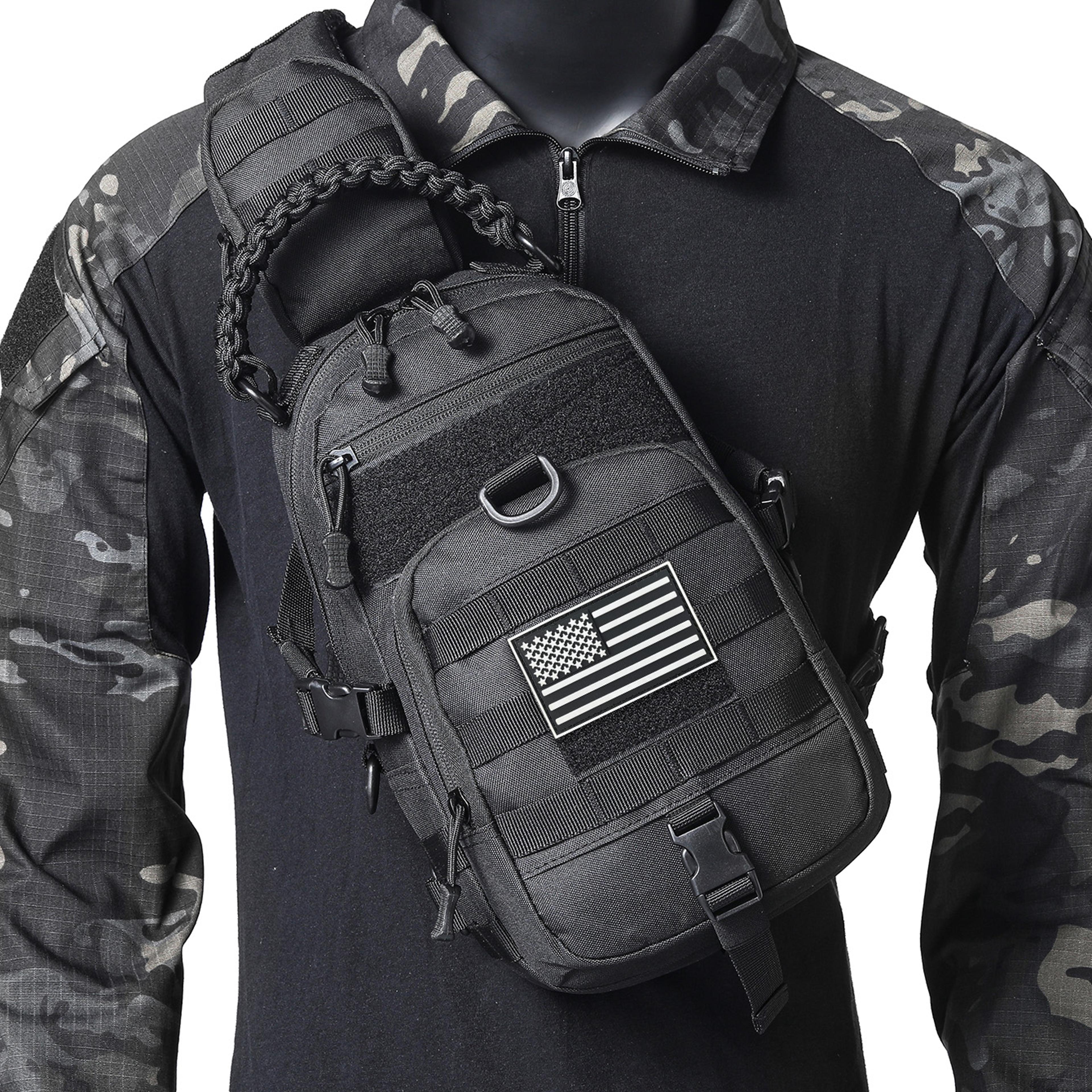 active fit running chest bag light weight outdoor chest pack large capacity travel vest