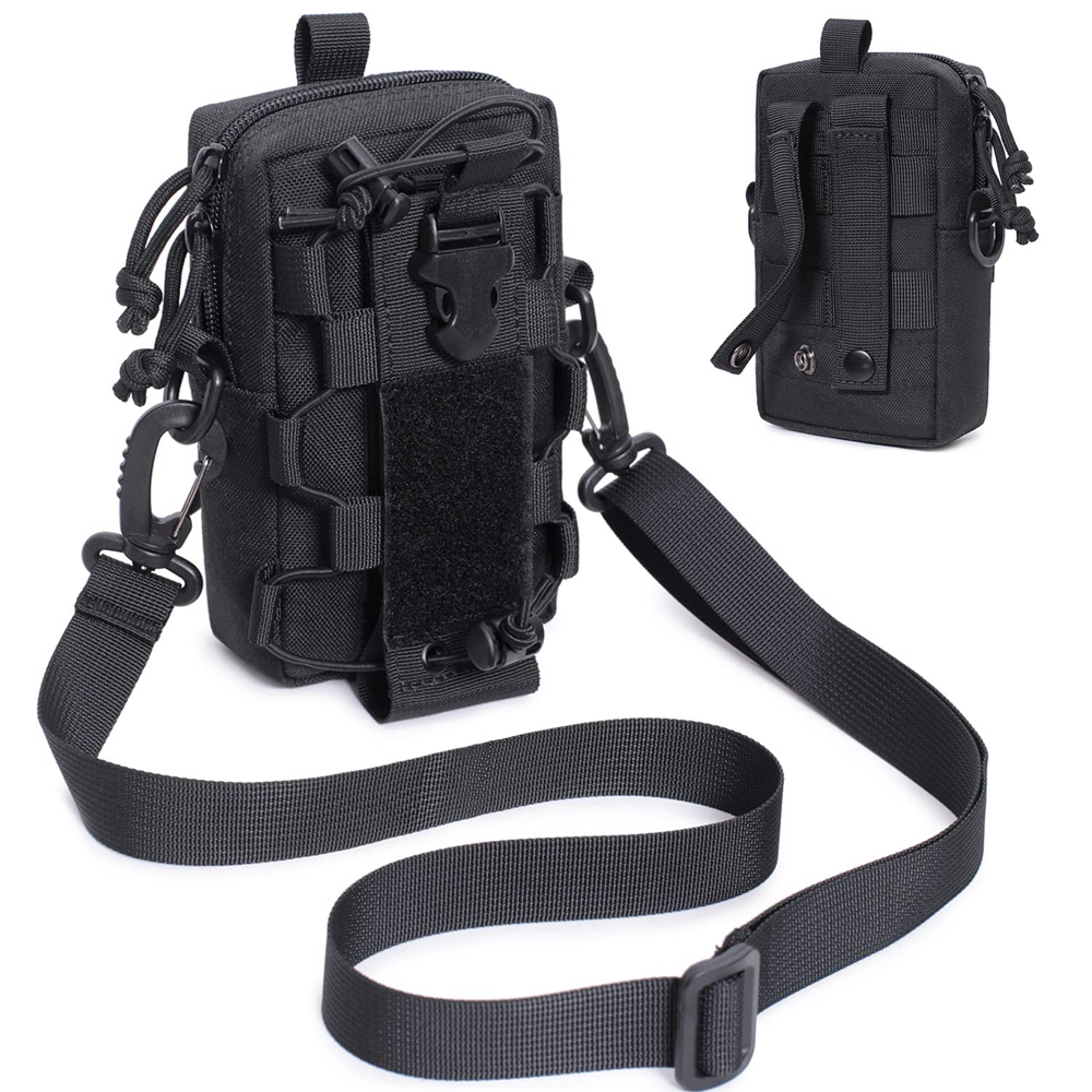 pouch water bottle carrier tactical phone holder waist pack