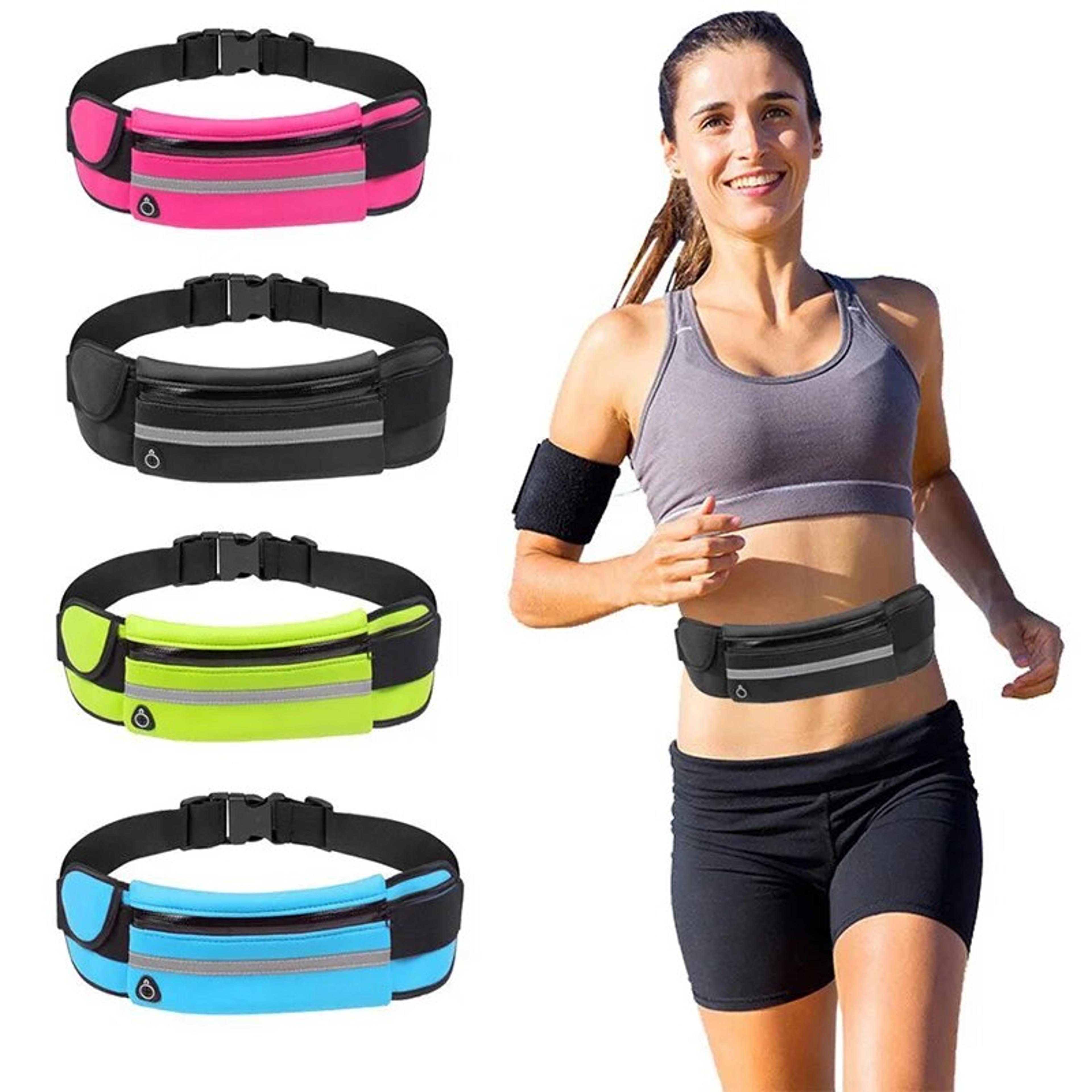 colorful waterproof neoprene running waist bag adjustable sports fanny pack