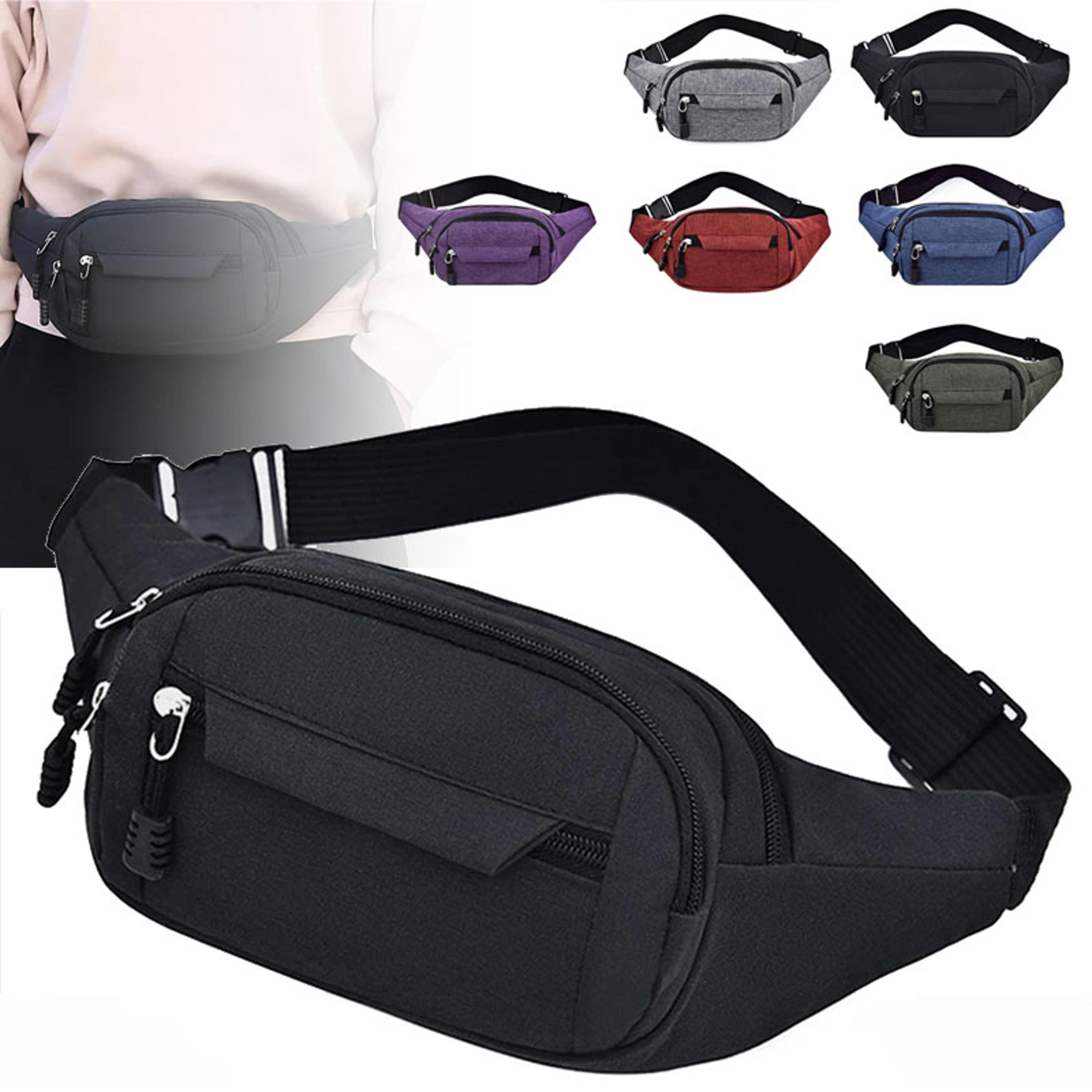 multifunctional oxford waist bag unisex large capacity belt pack
