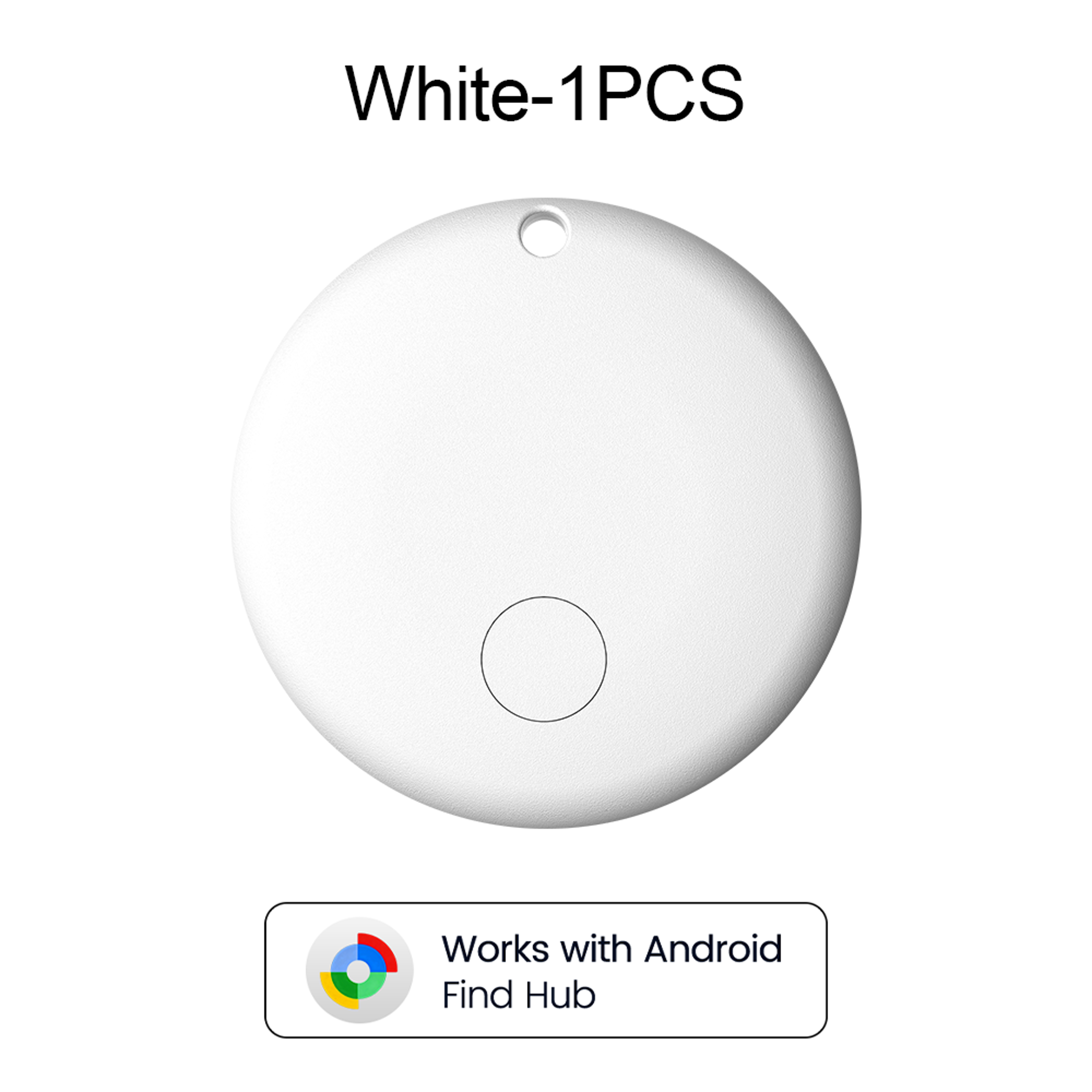 smart location tag with google find hub bluetooth locator and adjustable silicone wristband