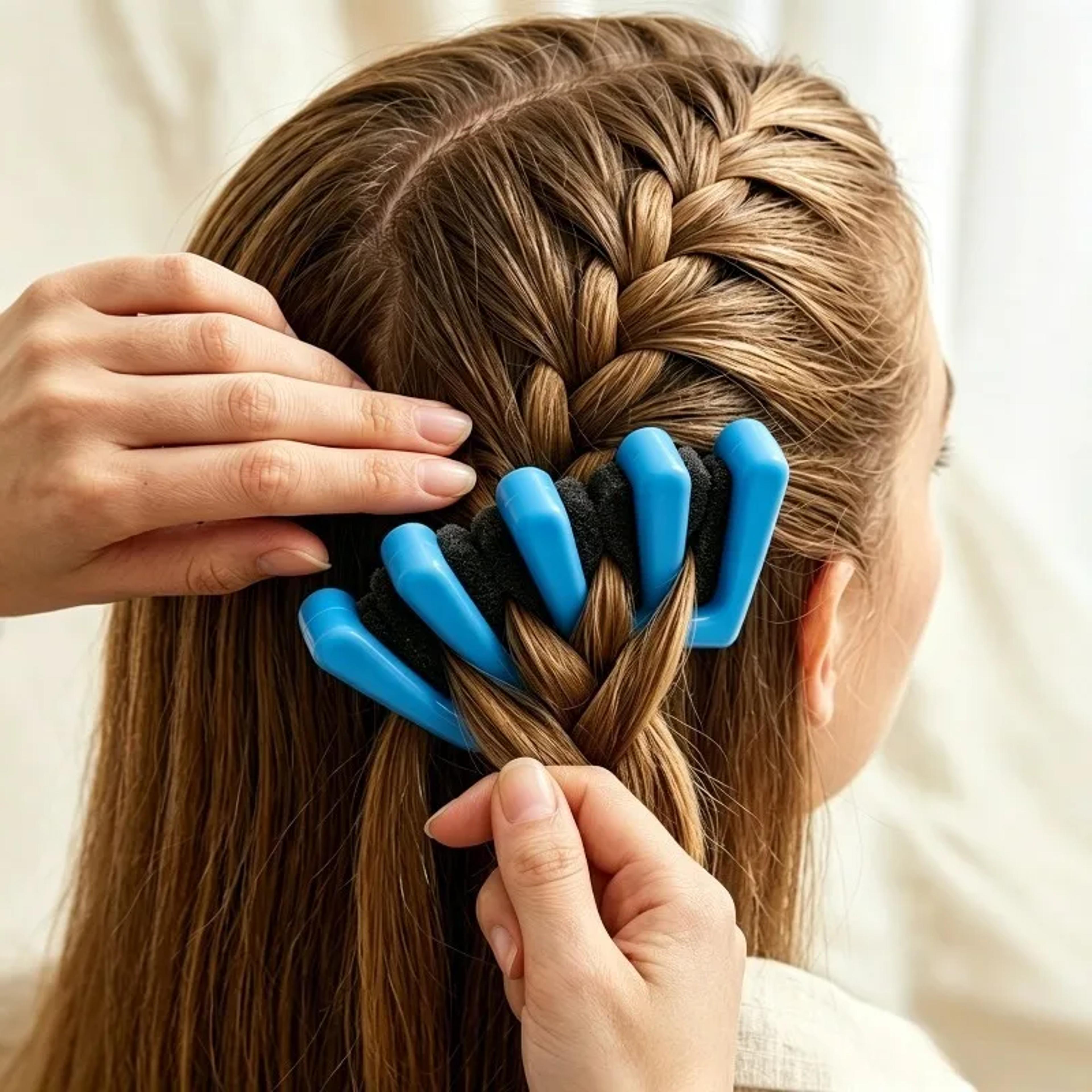 diy hair styling tool set for braiding curling and wedding hairstyles