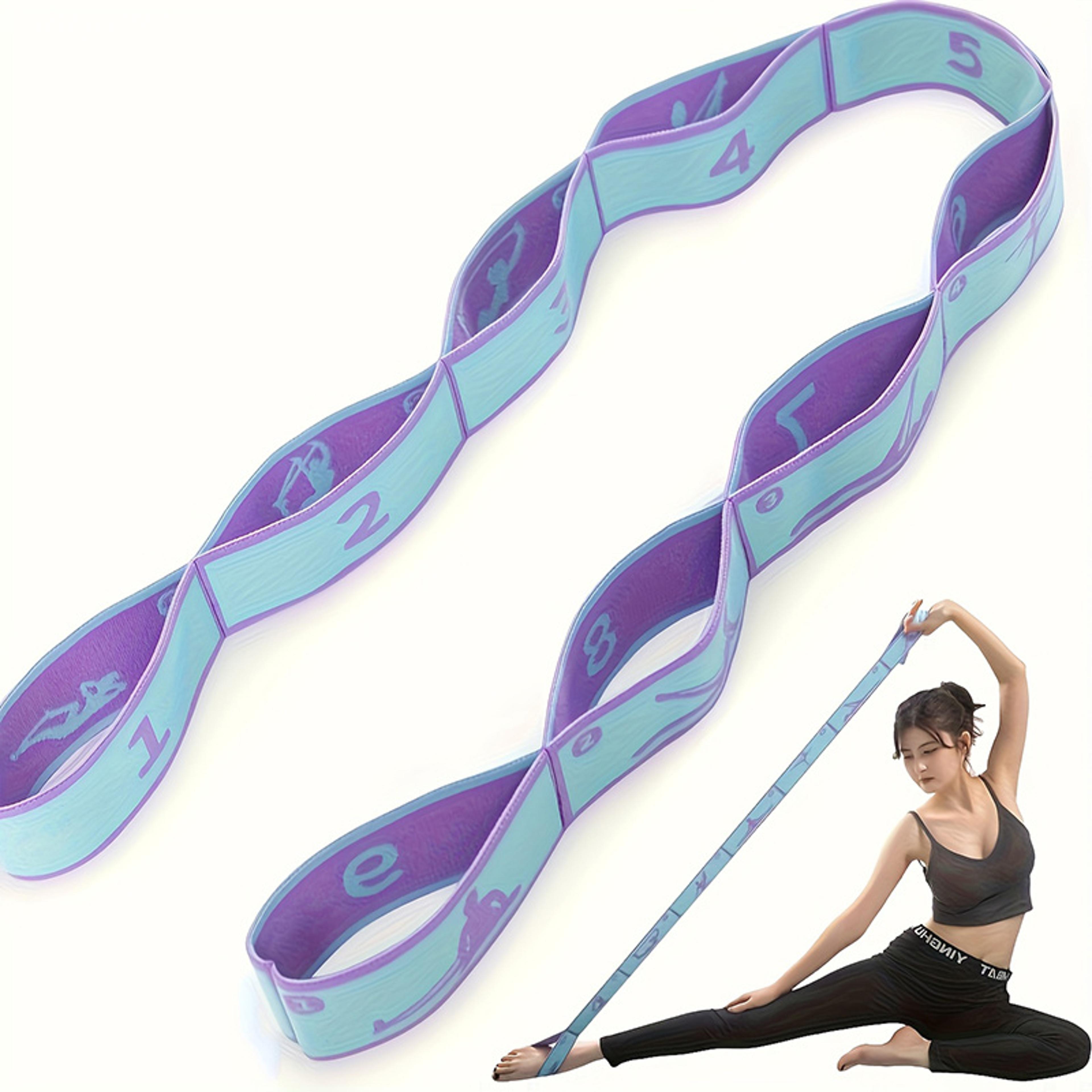 numbered loop resistance bands for yoga pilates home gym and pull up training