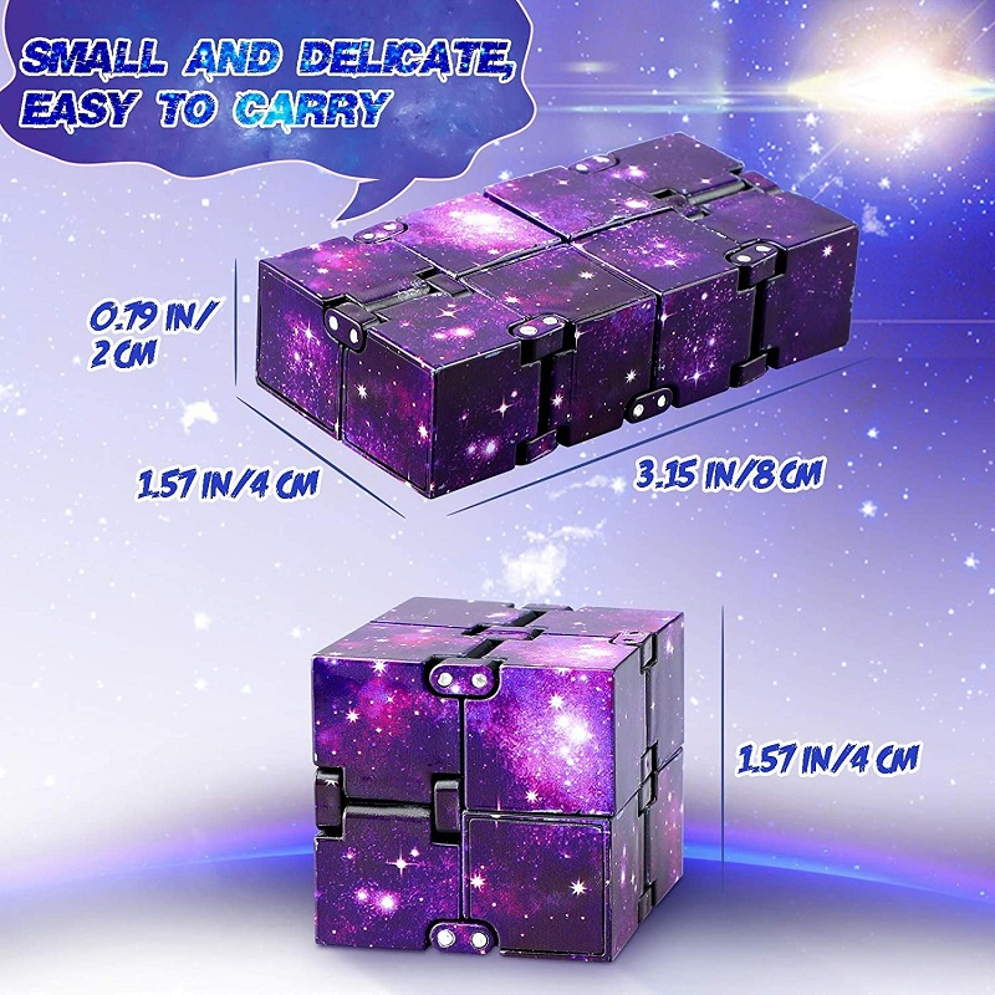 infinity cube plastic flip fidget puzzle toy for ages fourteen and up