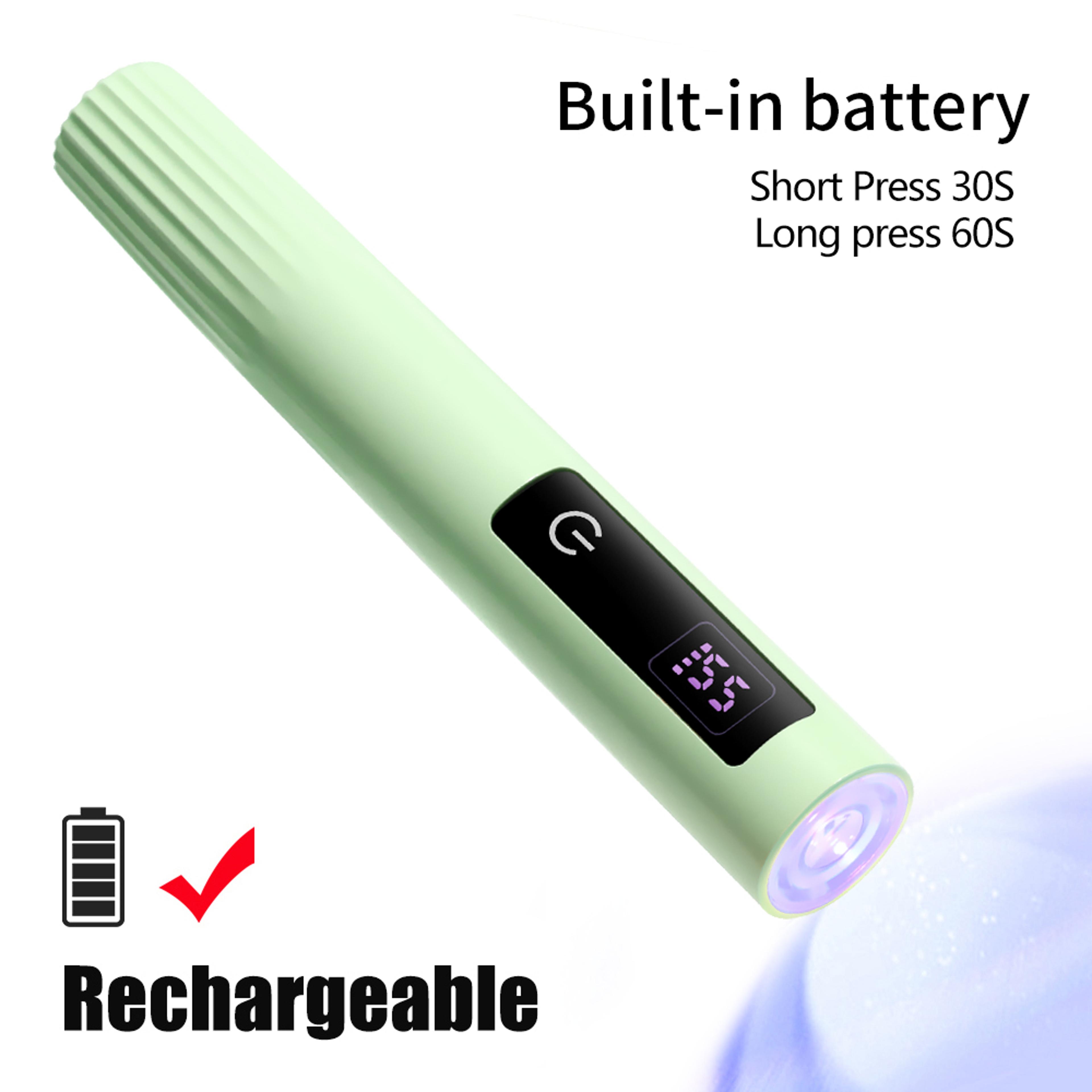 rechargeable mini uv led nail dryer lamp for gel polish